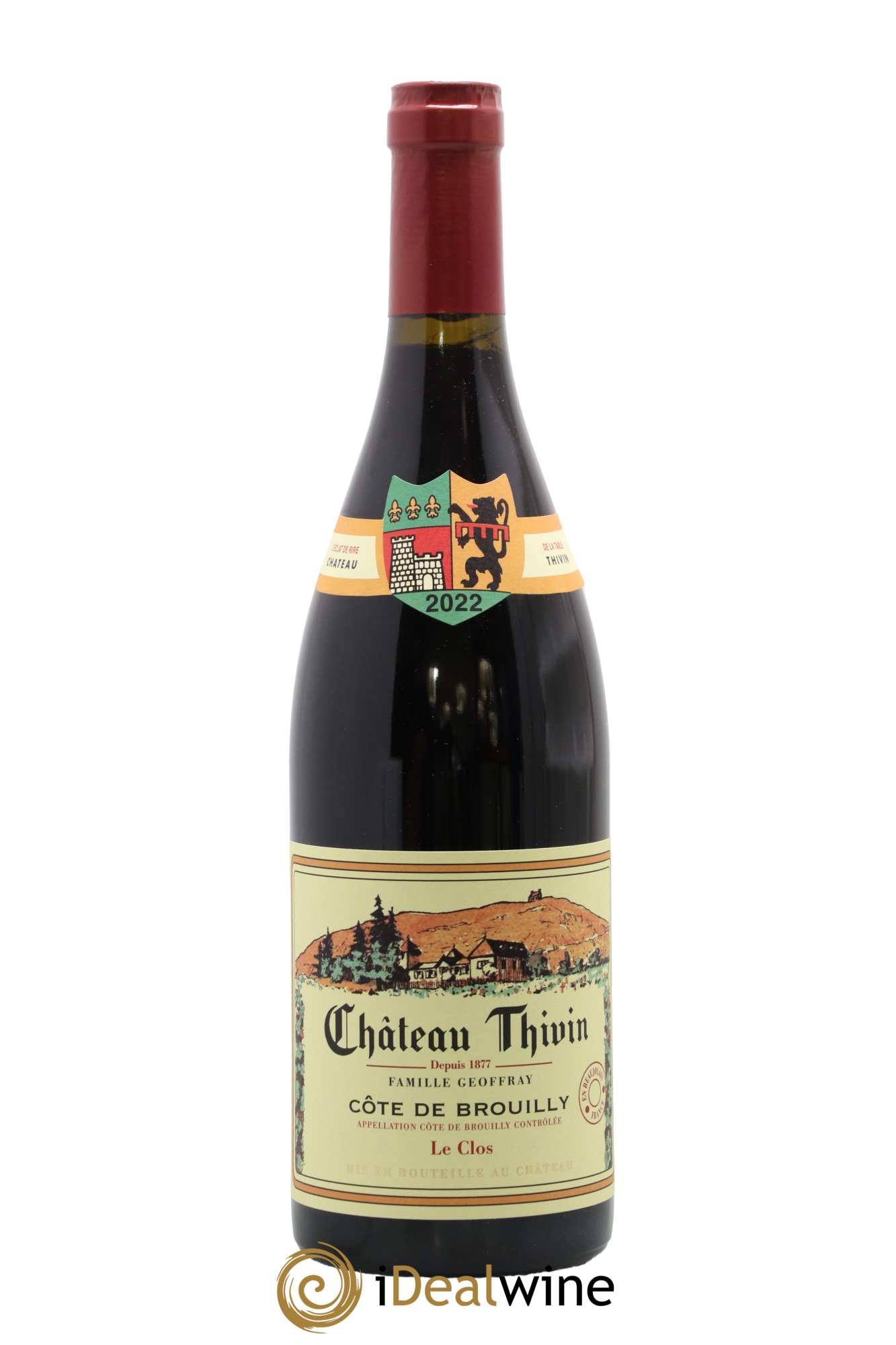 Côte de Brouilly Le Clos Château Thivin 2022 - Lot de 1 bouteille - 0