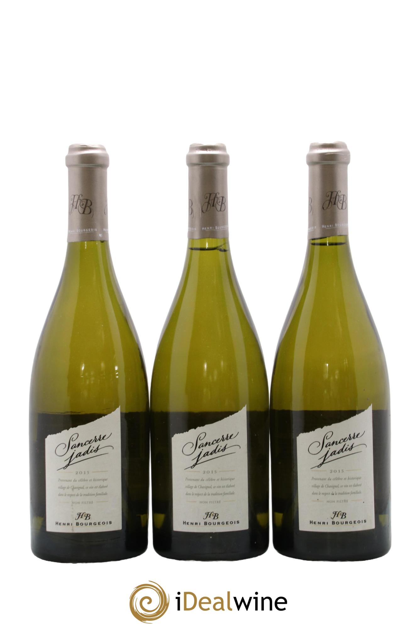 Sancerre Jadis Henri Bourgeois 2015 - Lot de 3 bouteilles - 0