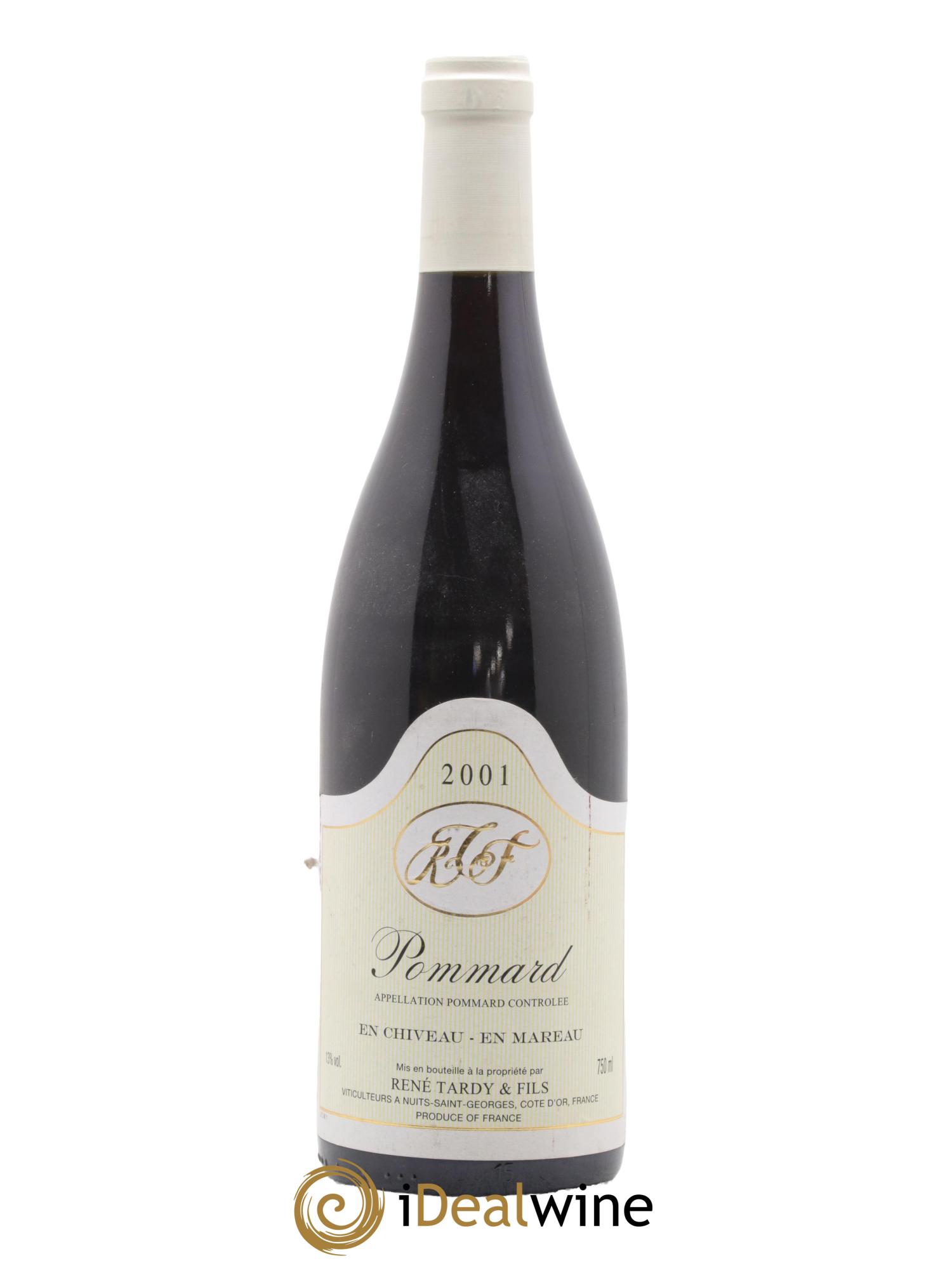 Pommard En Chiveau En Mareau Domaine Rene Tardy et Fils 2001 - Lot de 1 bouteille - 0