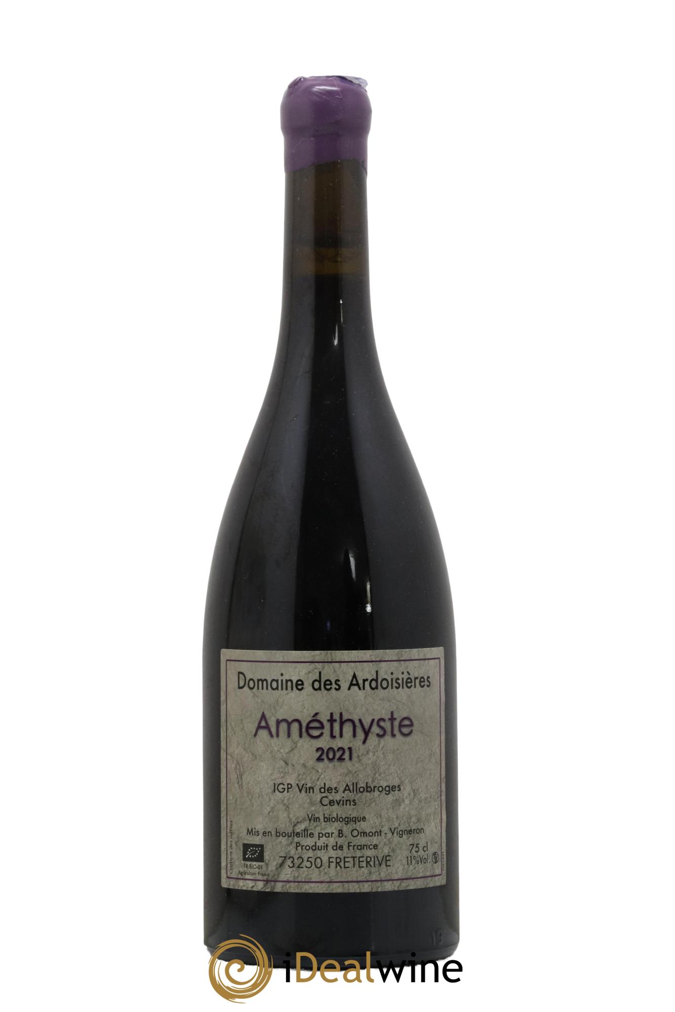 Vin des Allobroges Cevins Améthyste Ardoisières (Domaine des) 2021 - Lot de 1 bouteille - 0