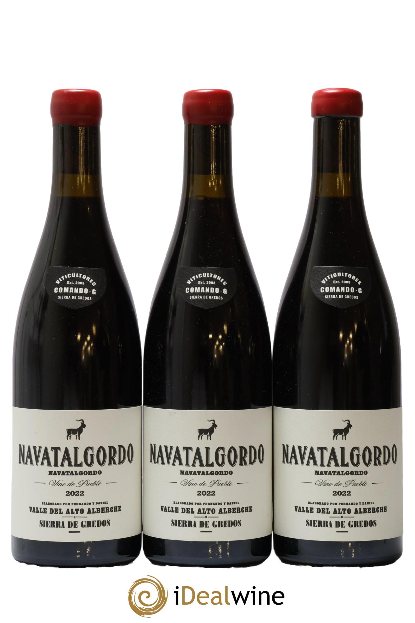 Espagne Valle Del Alto Alberche Navatalgordo Comando-G 2022 - Lot de 3 bouteilles - 0