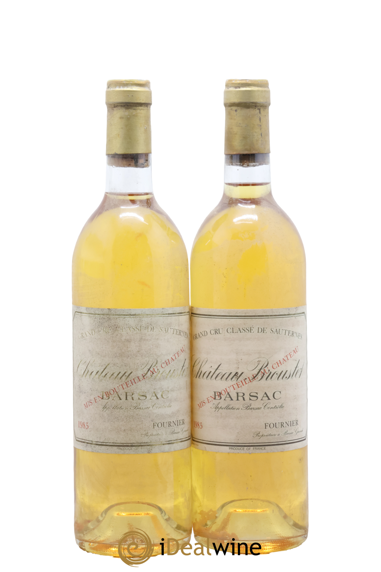 Château Broustet 2ème Grand Cru Classé 1985 - Lot de 2 bouteilles - 0