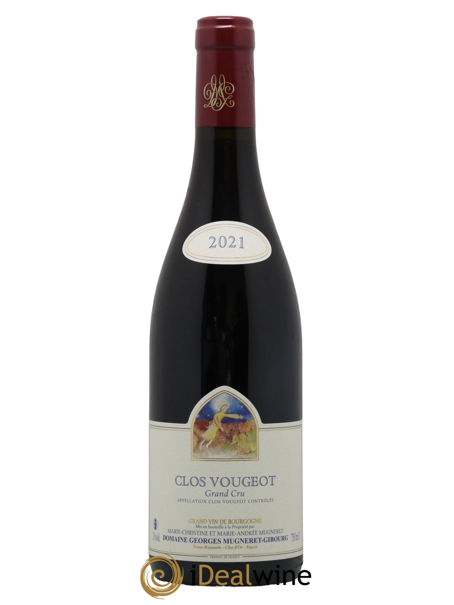 Clos de Vougeot Grand Cru Georges Mugneret-Gibourg (Domaine) 2021 - Lot de 1 bouteille - 0