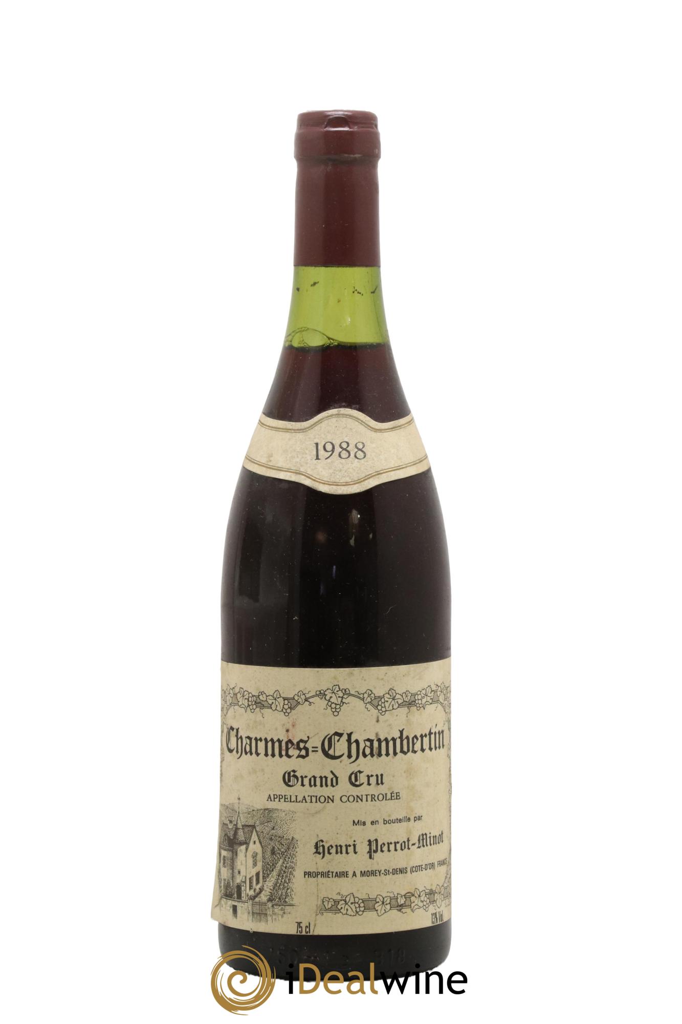 Charmes-Chambertin Grand Cru Perrot-Minot 1988 - Posten von 1 Flasche - 0