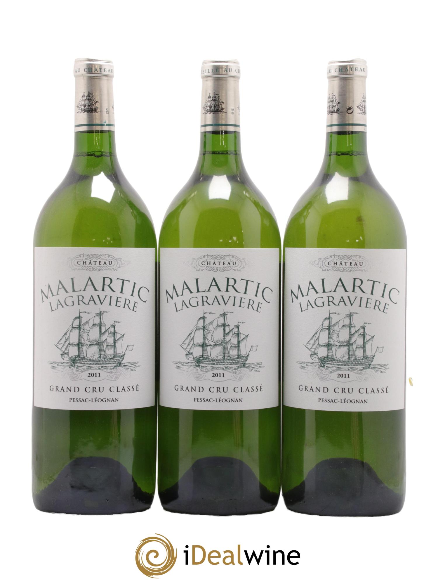 Château Malartic-Lagravière Cru Classé de Graves 2011 - Posten von 6 Magnum - 1