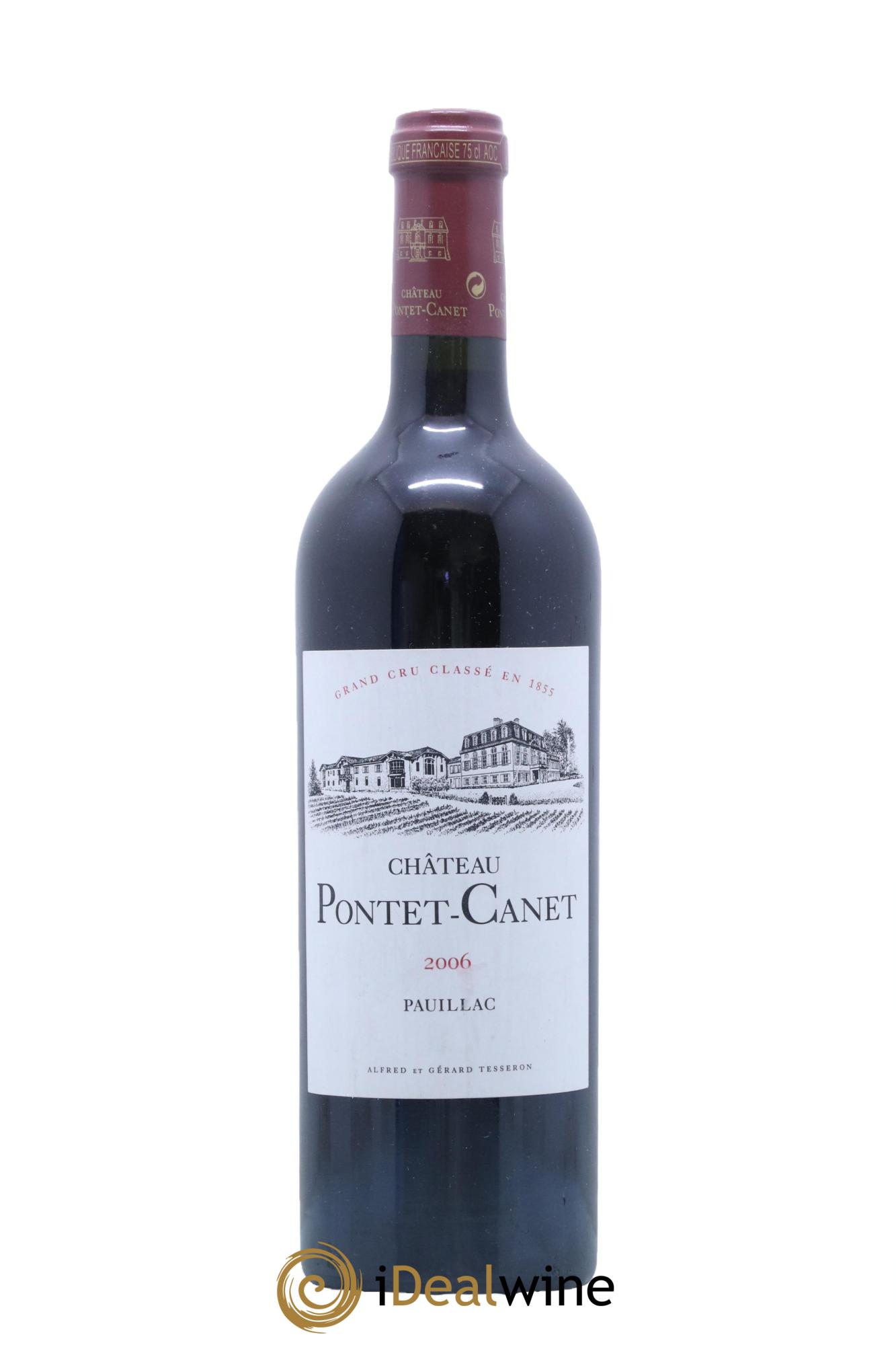 Château Pontet Canet 5ème Grand Cru Classé 2006 - Lot de 1 bouteille - 0