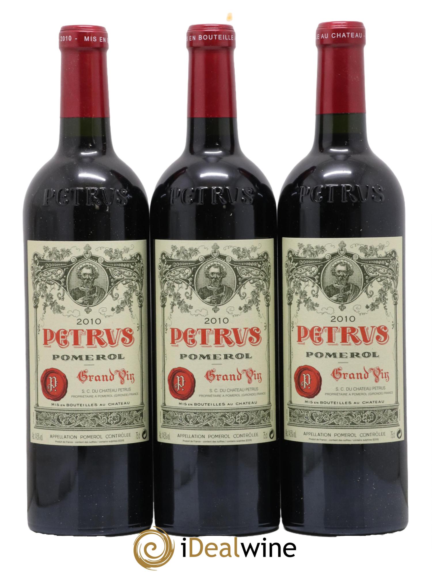 Petrus 2010 - Lot de 6 bouteilles - 2