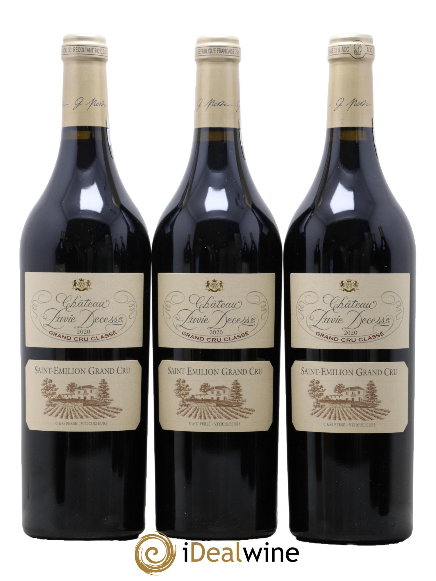 Château Pavie Decesse Grand Cru Classé 2020 - Lot de 6 bouteilles - 1