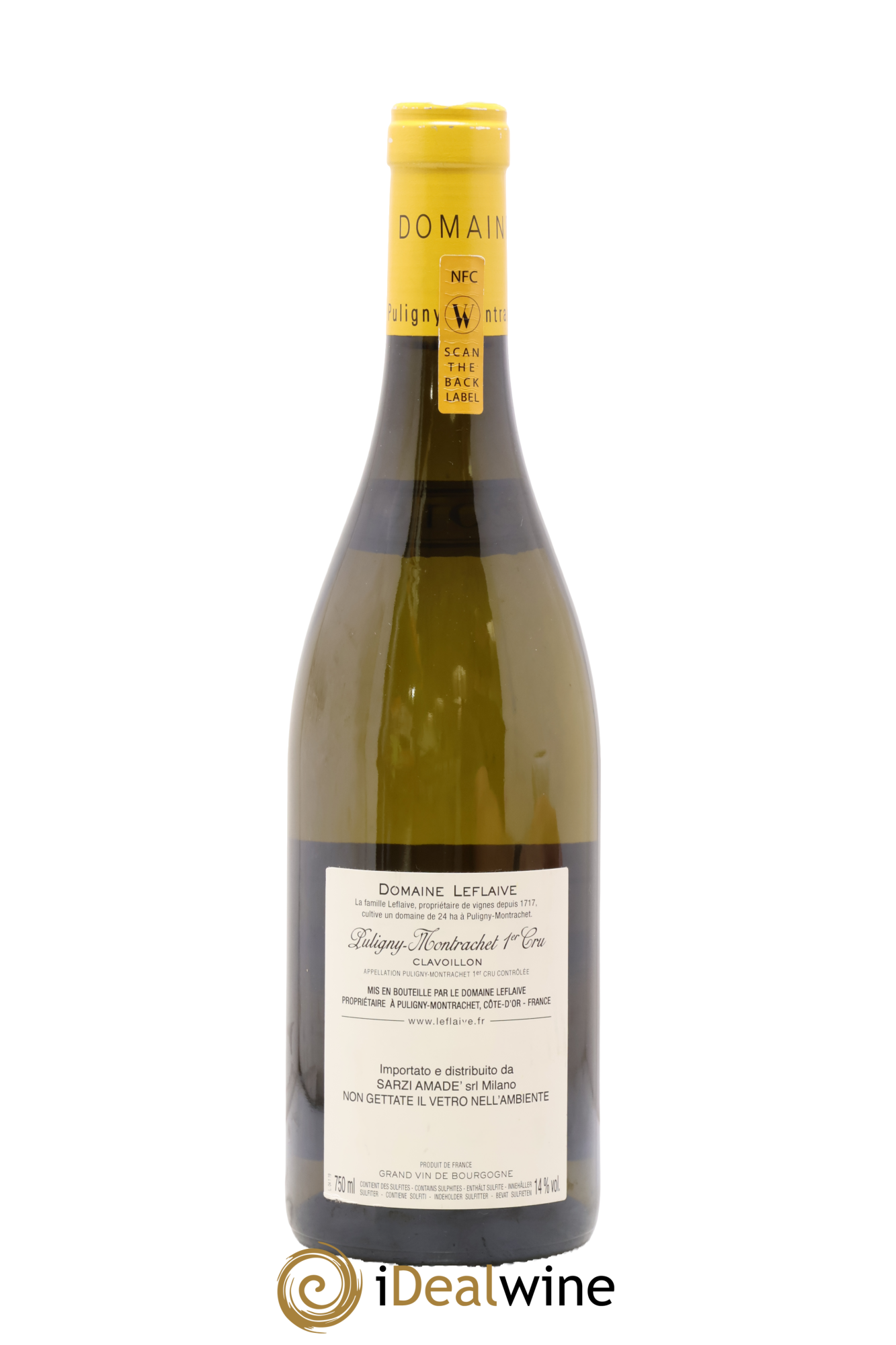 Puligny-Montrachet 1er Cru Clavoillon Leflaive (Domaine) 2019 - Lot of 1 bottle - 1