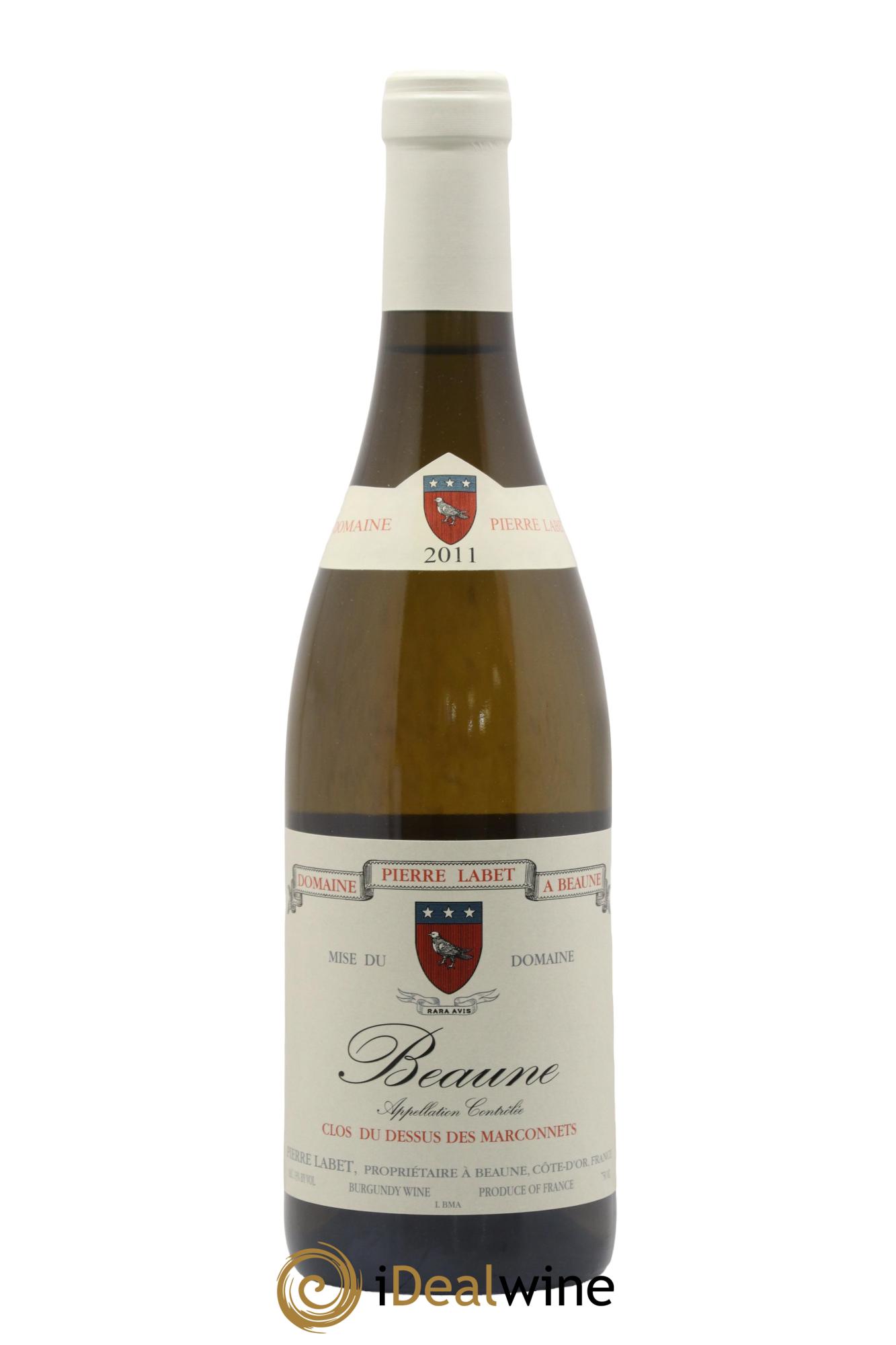 Beaune Clos du dessus des Marconnets Pierre Labet 2011 - Lot de 1 bouteille - 0