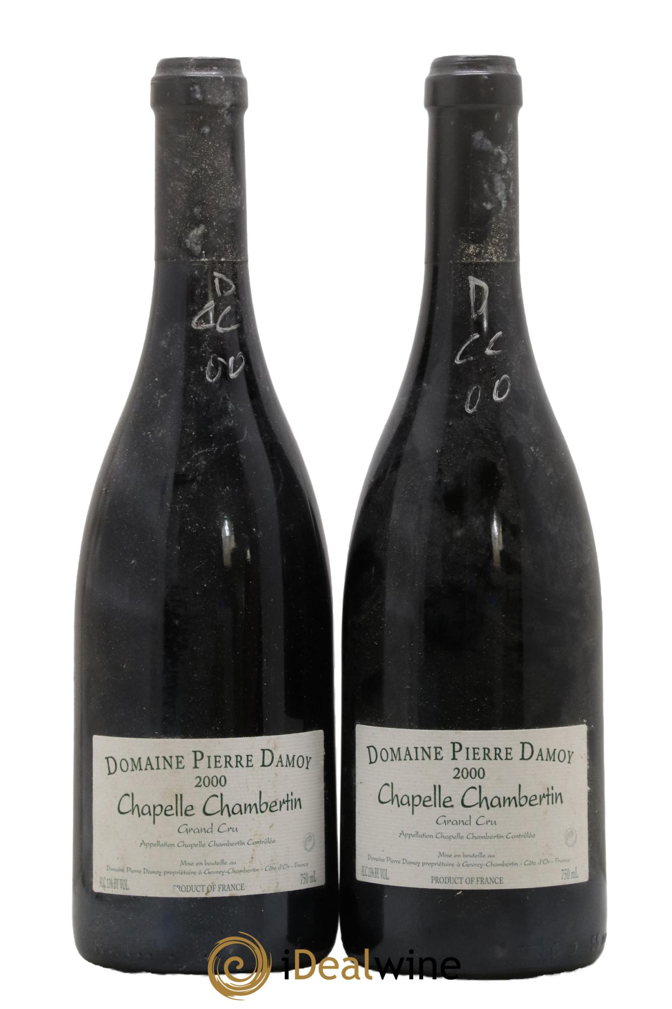 Chapelle-Chambertin Grand Cru Pierre Damoy 2000 - Lot de 2 bouteilles - 0