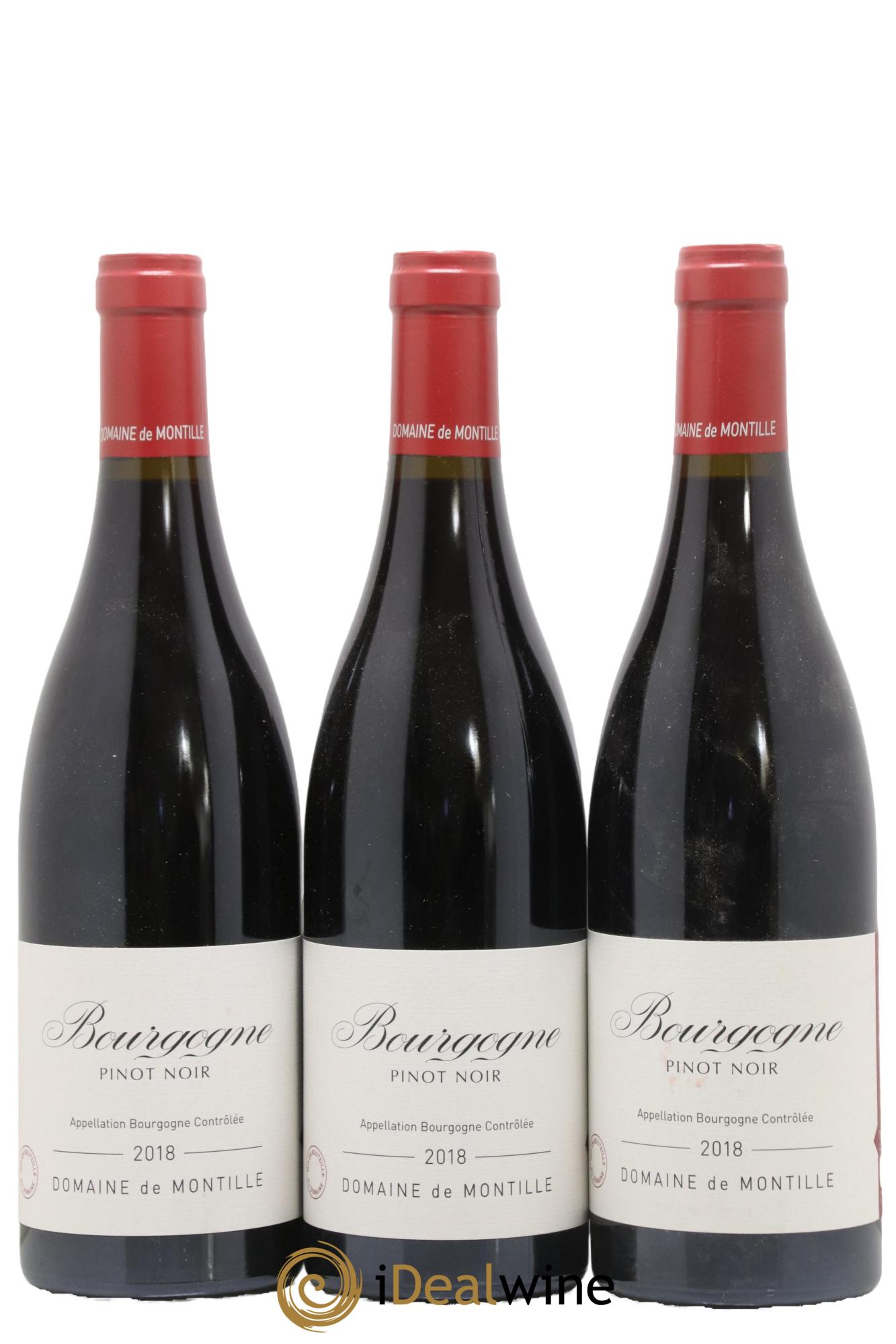 Bourgogne De Montille (Domaine) 2018 - Lot de 3 bouteilles - 0