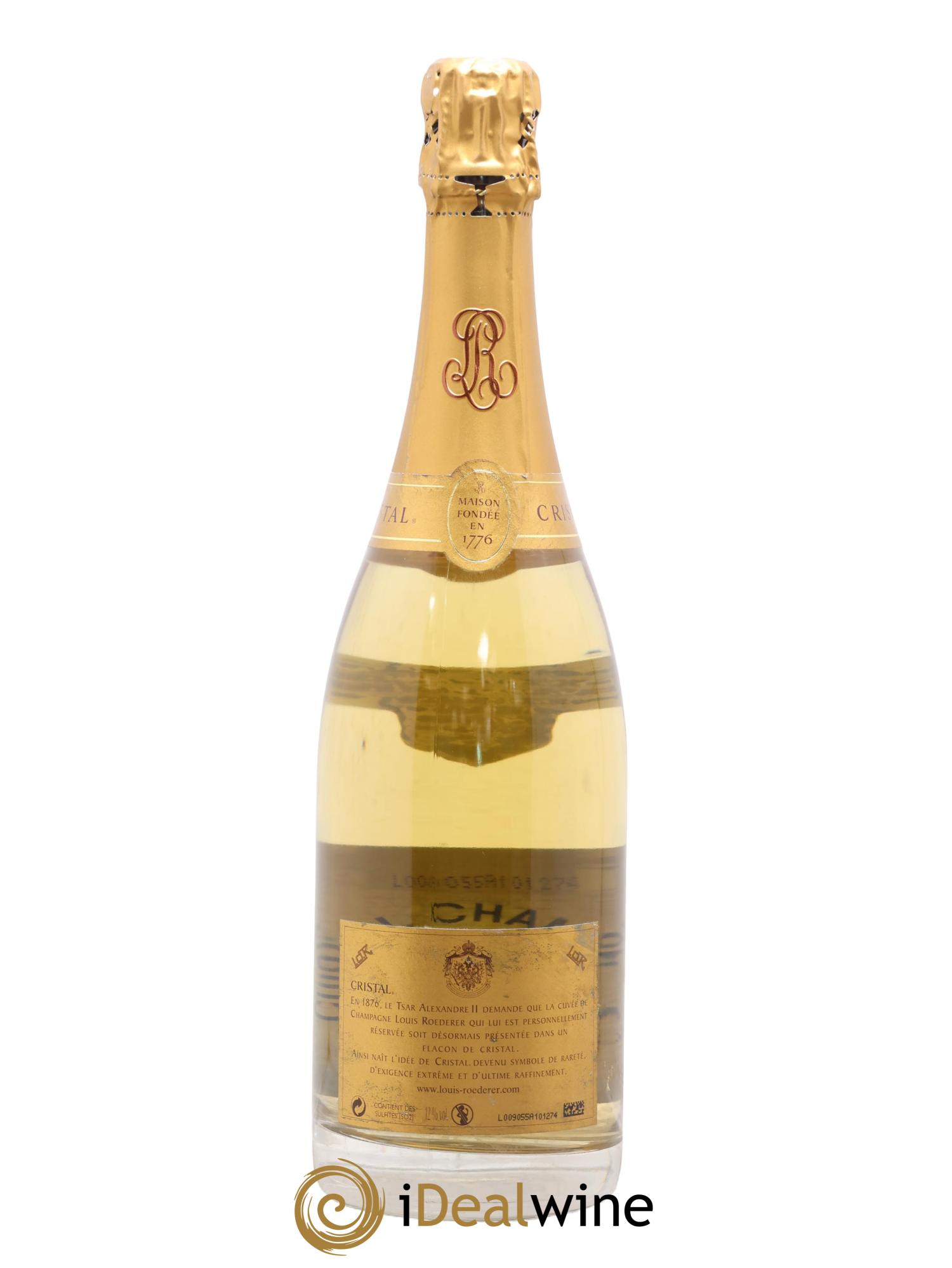 Cristal Louis Roederer 2005 - Lot of 1 bottle - 1