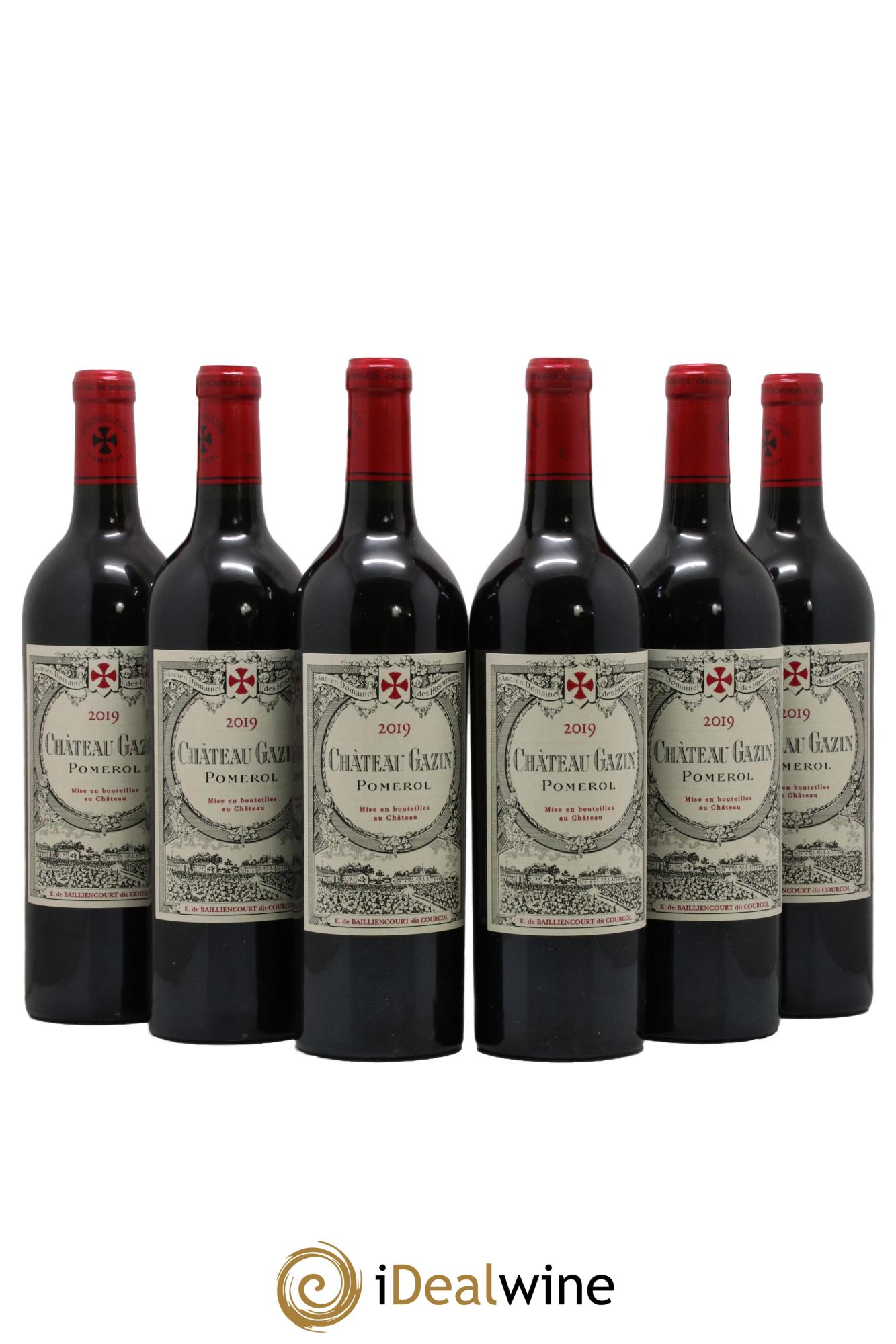 Château Gazin 2019 - Lotto di 6 bottiglie - 0