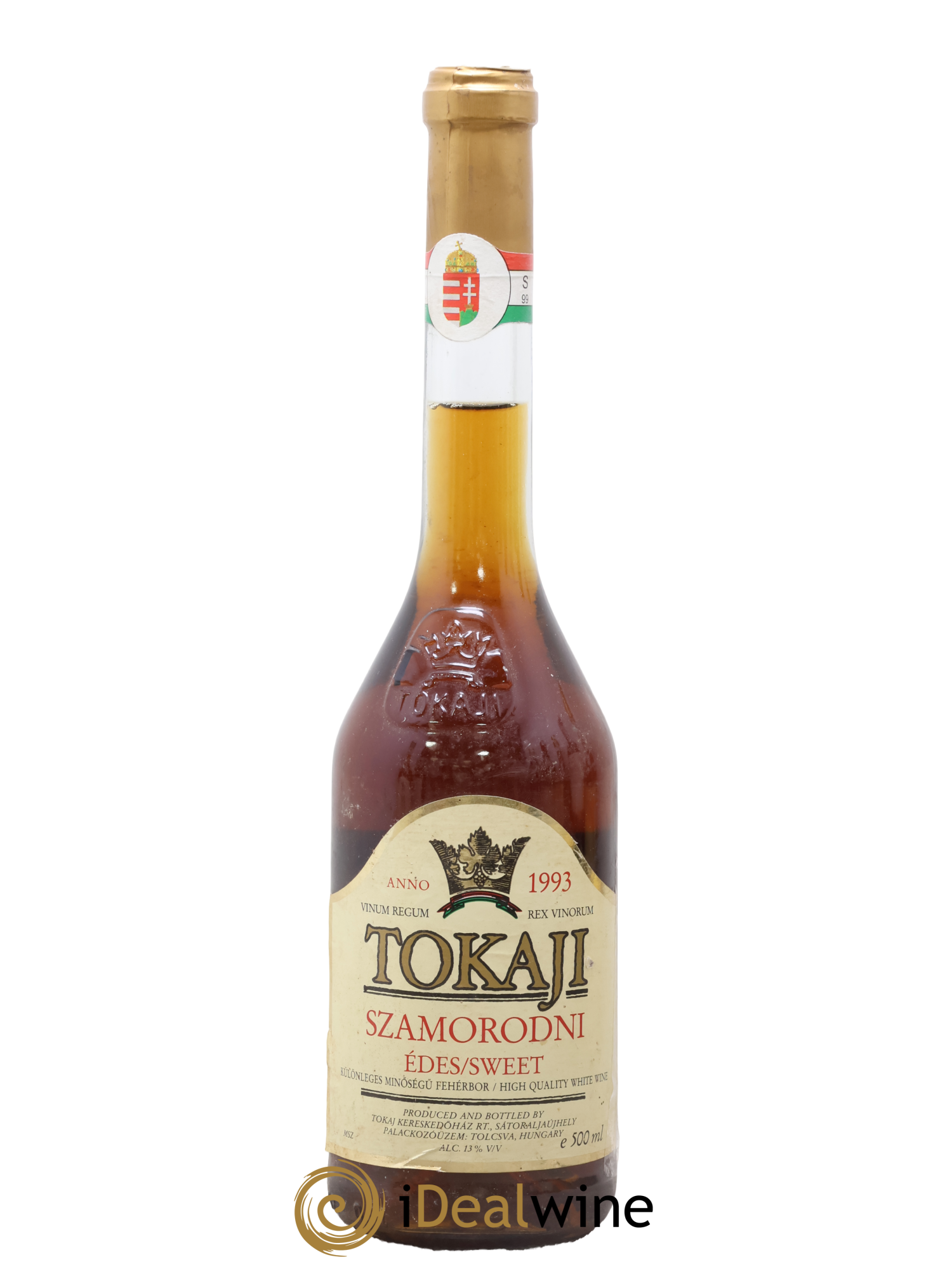Tokaji Szamorodni Edes Hétszölö (Domaine) 1993 - Lot de 1 format 50cl - 0
