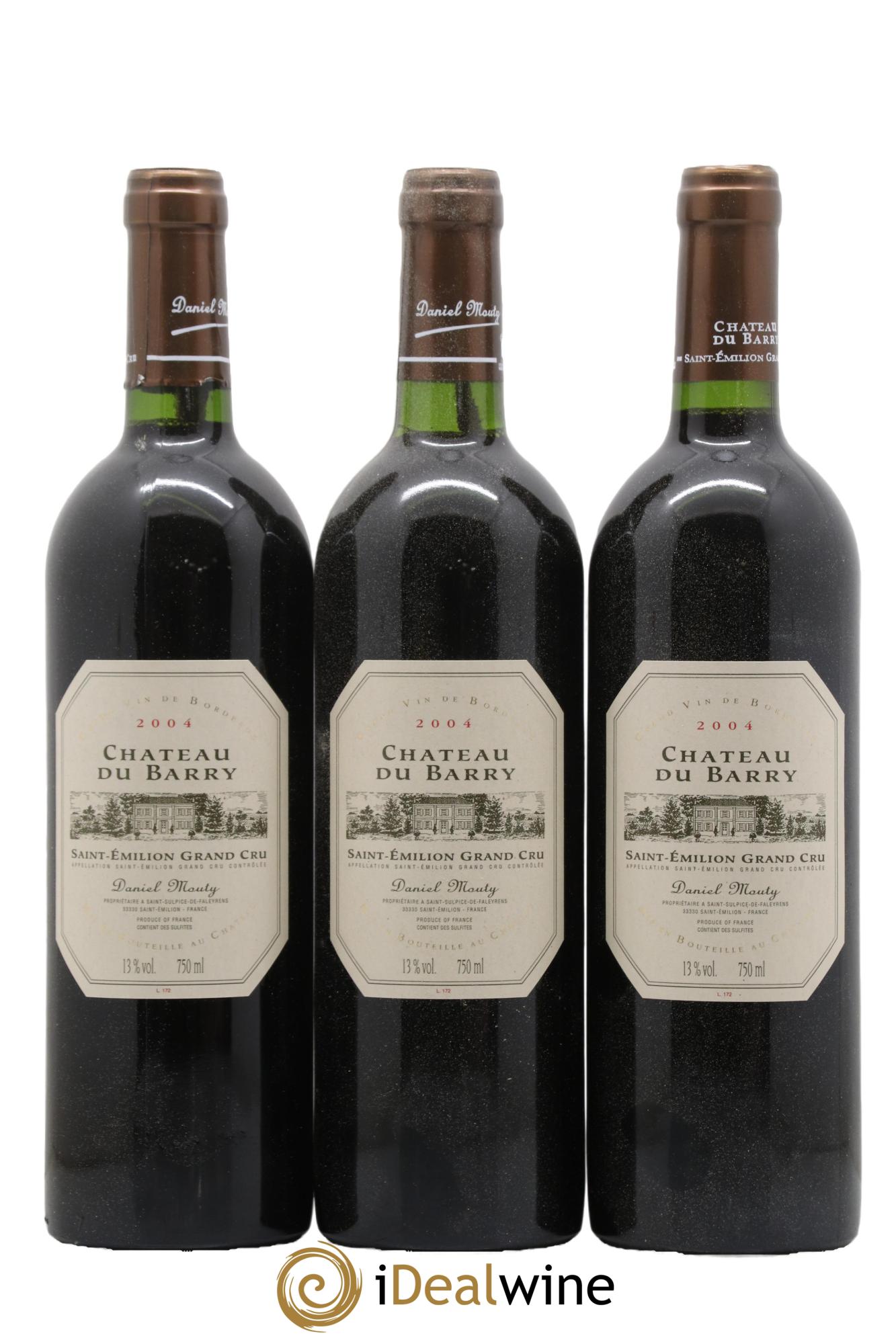 Saint-Émilion Grand Cru Château du Barry 2004 - Lot de 12 bouteilles - 2