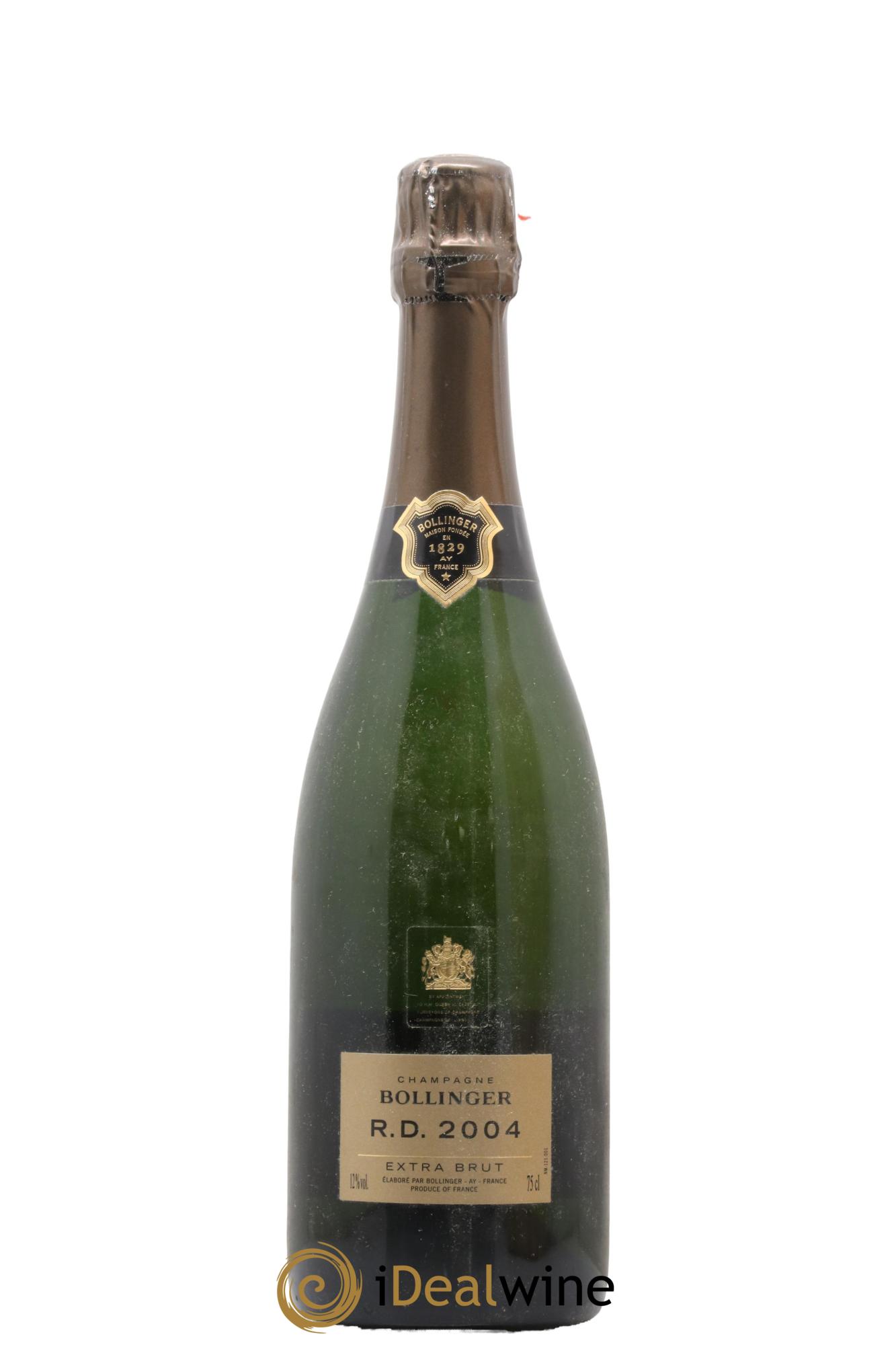 R.D. Extra-Brut Bollinger 2004 - Posten von 1 Flasche - 1