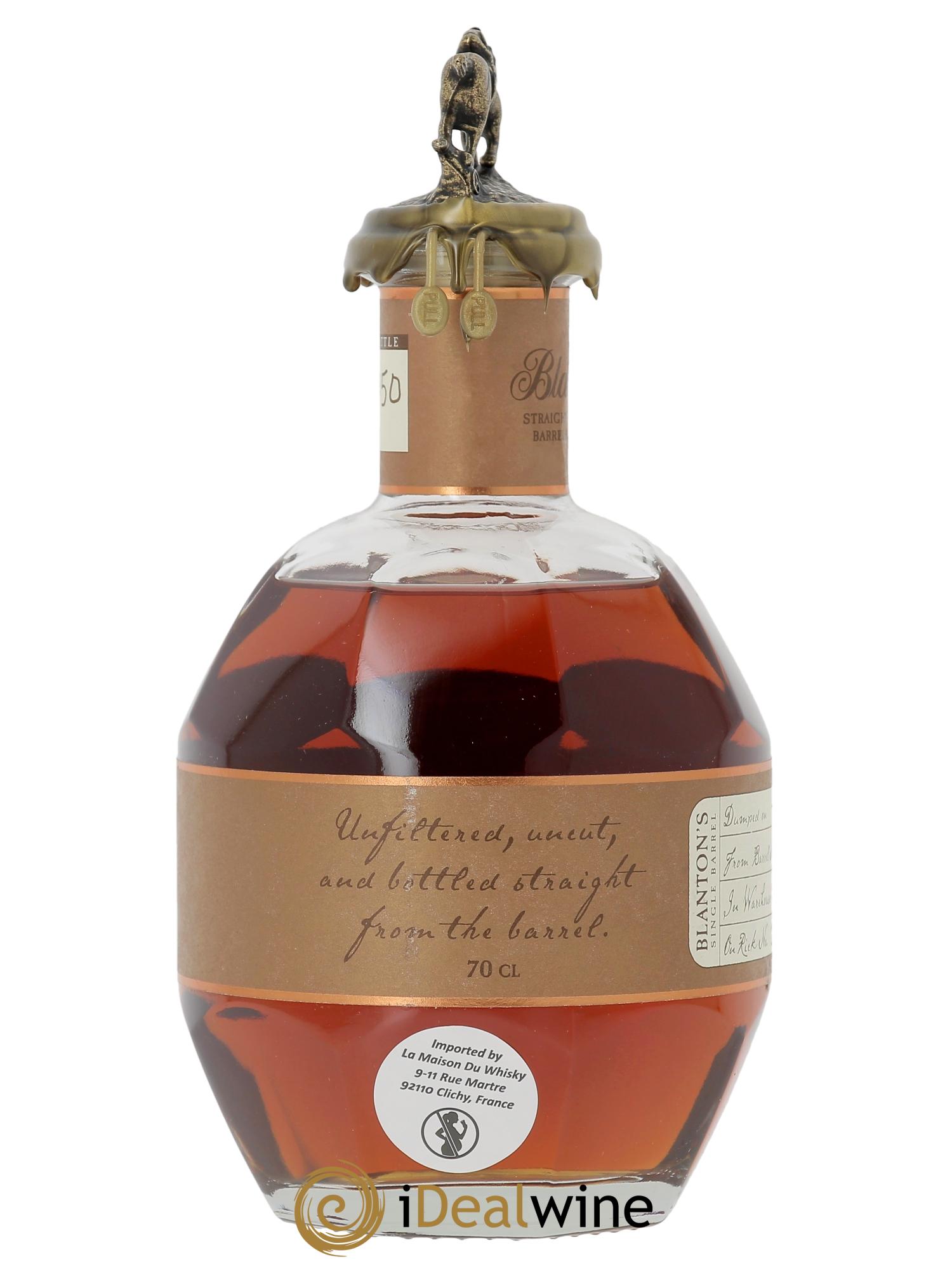 Blanton's Of. Straight From The Barrel  - Lot of 1 bottle - 4