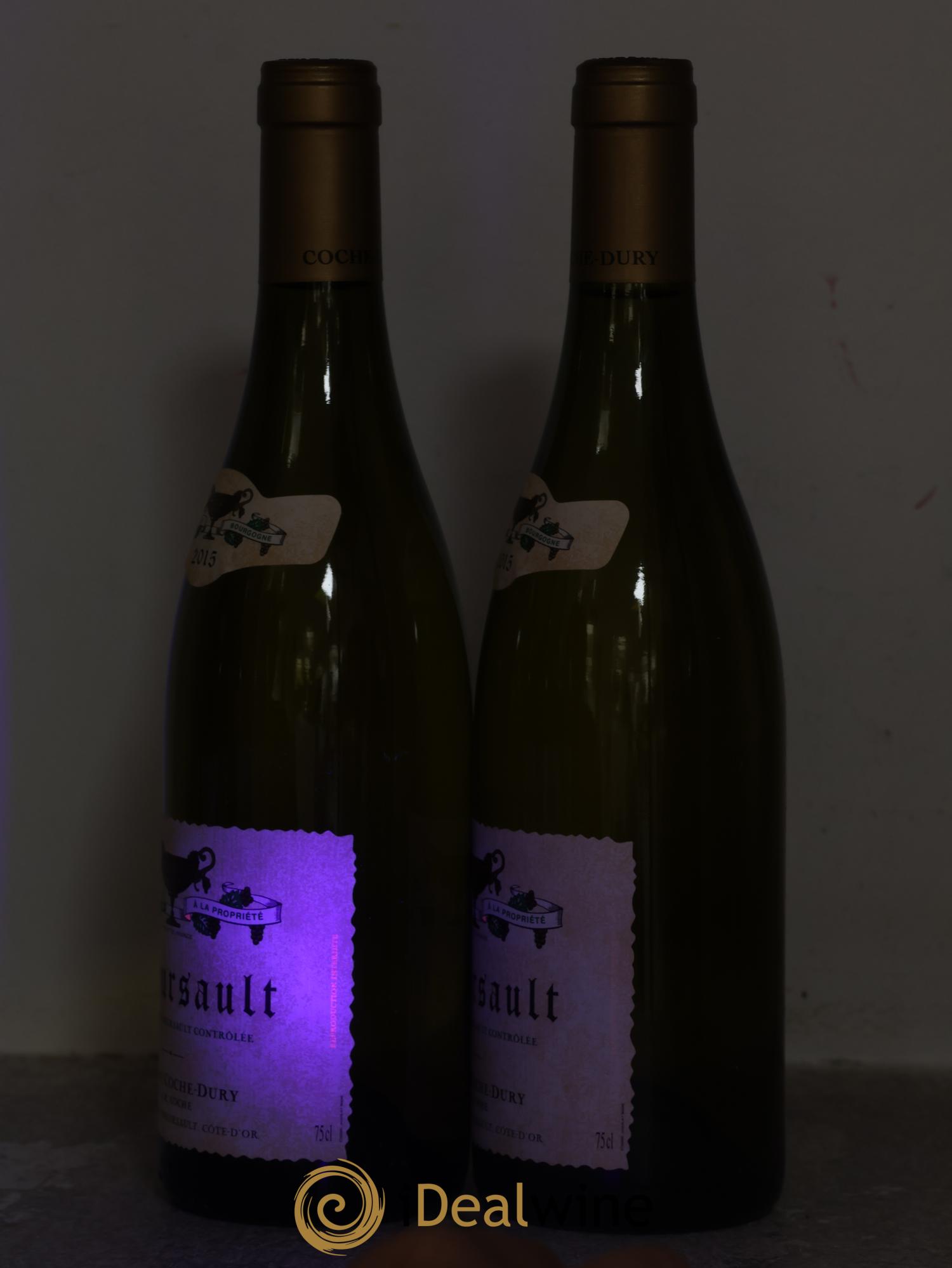 Meursault Coche Dury (Domaine) 2015 - Lot de 2 bouteilles - 2