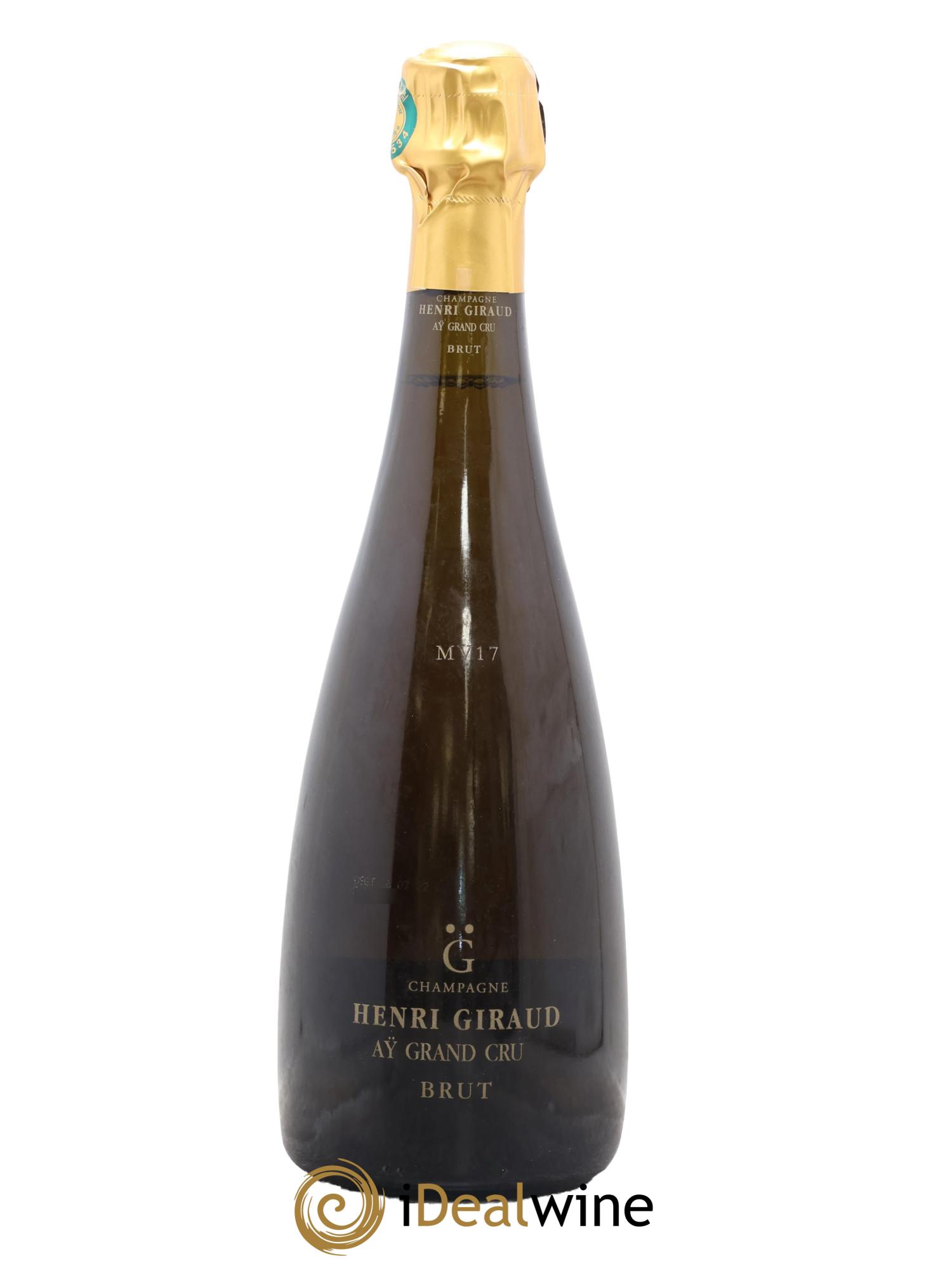 Aÿ Grand Cru Brut Fût de Chêne MV17 Henri Giraud 2017 - Lot of 1 bottle - 0