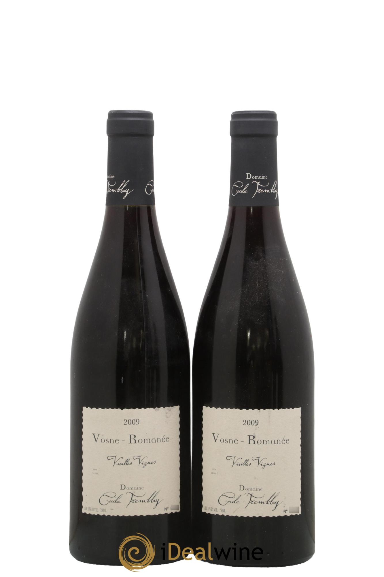 Vosne-Romanée Vieilles Vignes Cécile Tremblay 2009 - Lot de 2 bouteilles - 0