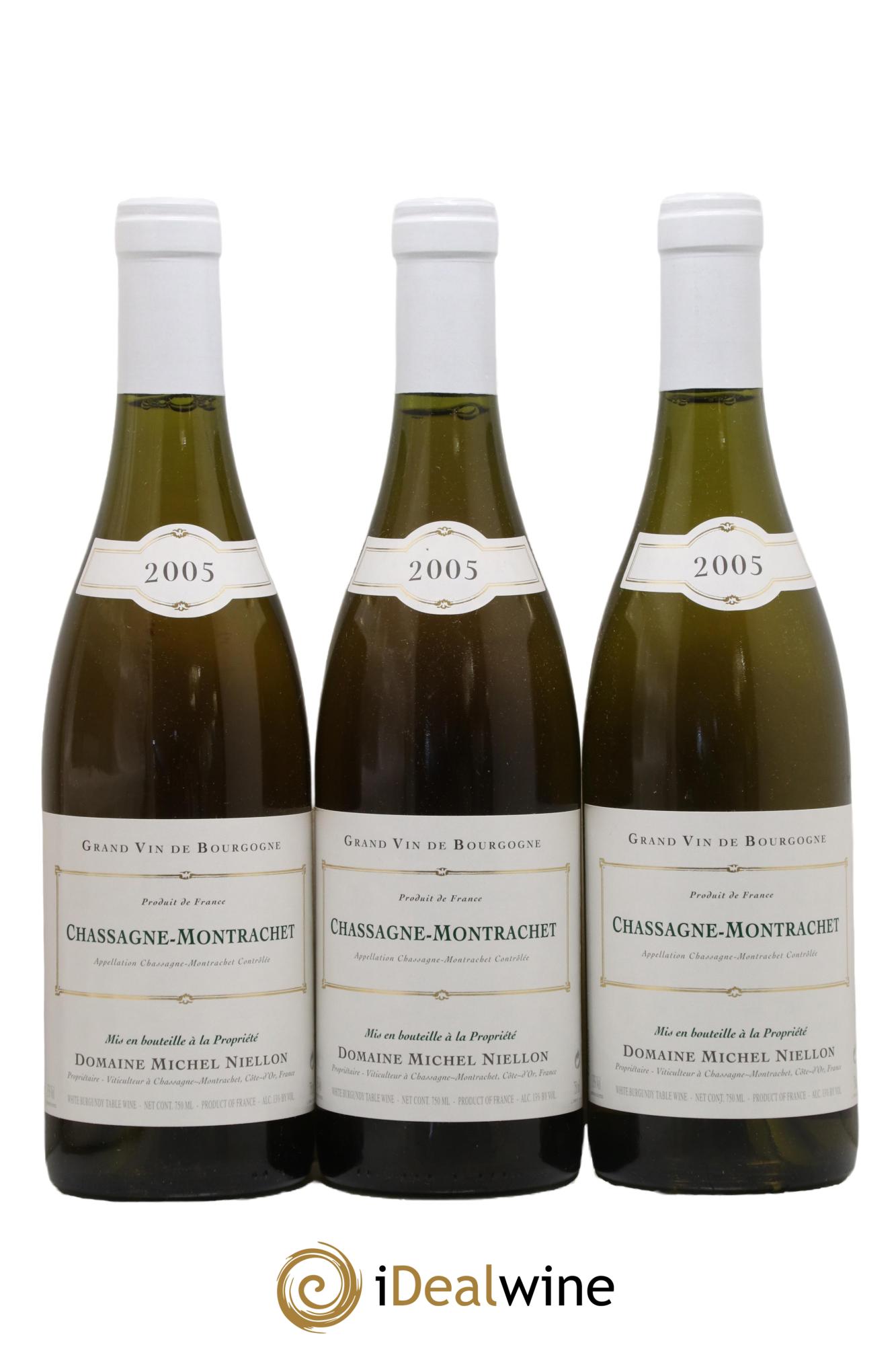Chassagne-Montrachet Michel Niellon (Domaine) 2005 - Lot de 3 bouteilles - 0