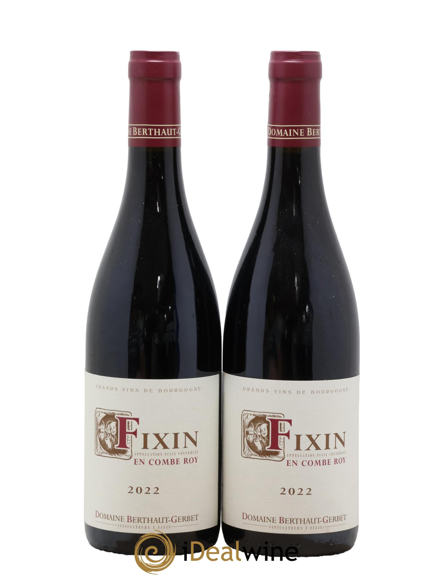 Fixin En Combe Roy Berthaut Gerbet 2022 - Lot de 2 bouteilles - 0