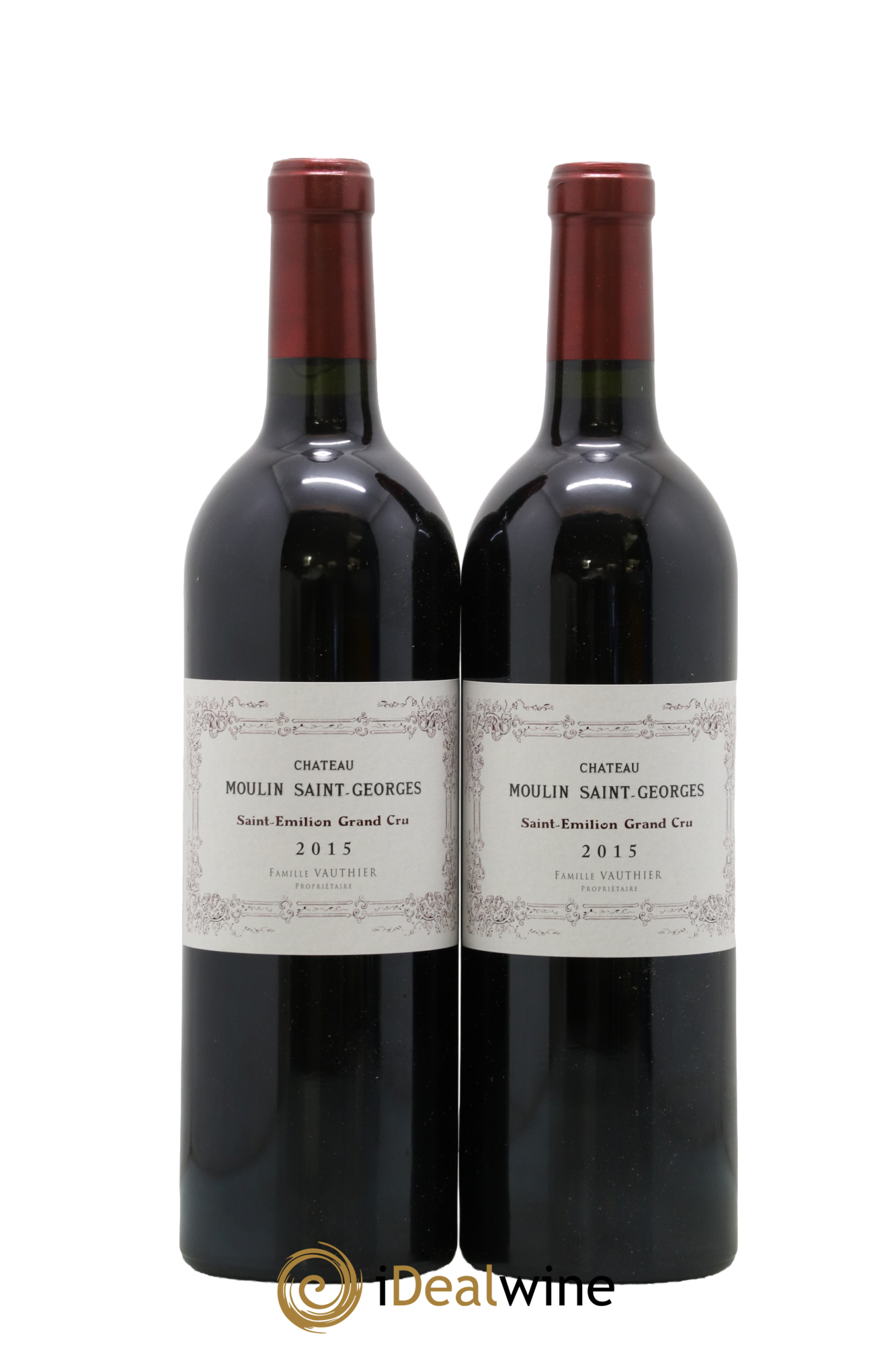 Château Moulin Saint Georges 2015 - Lot de 2 bouteilles - 0