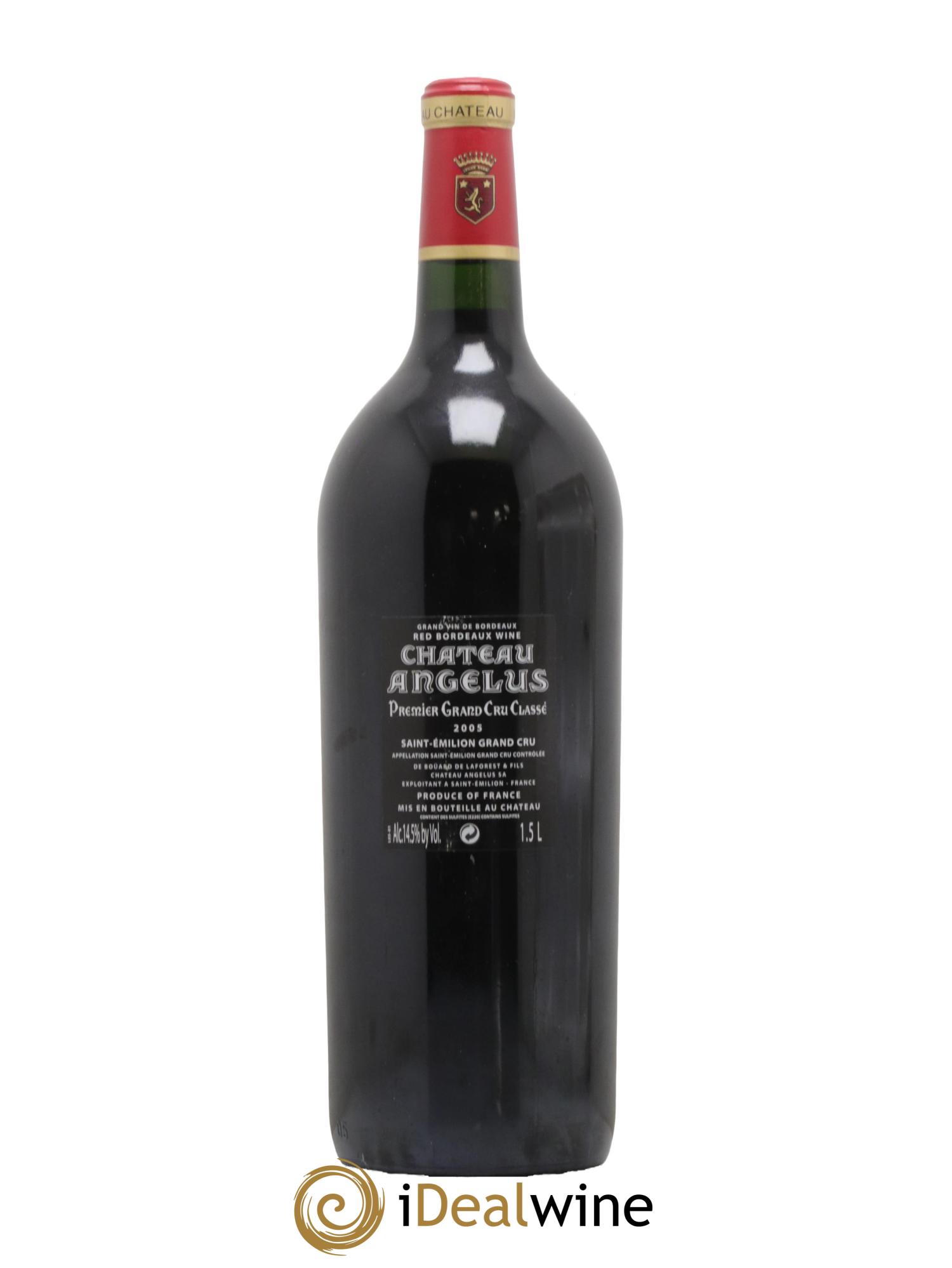 Château Angélus 1er Grand Cru Classé A 2005 - Lot de 1 magnum - 1