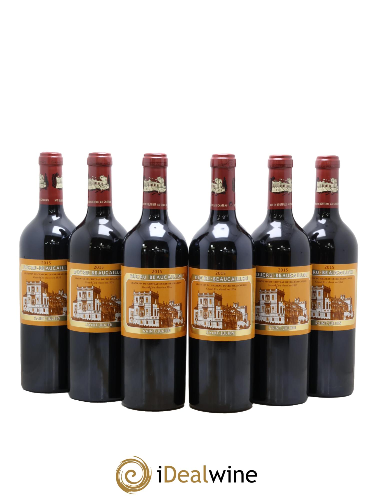 Château Ducru Beaucaillou 2ème Grand Cru Classé 2015 - Posten von 6 Flaschen - 0