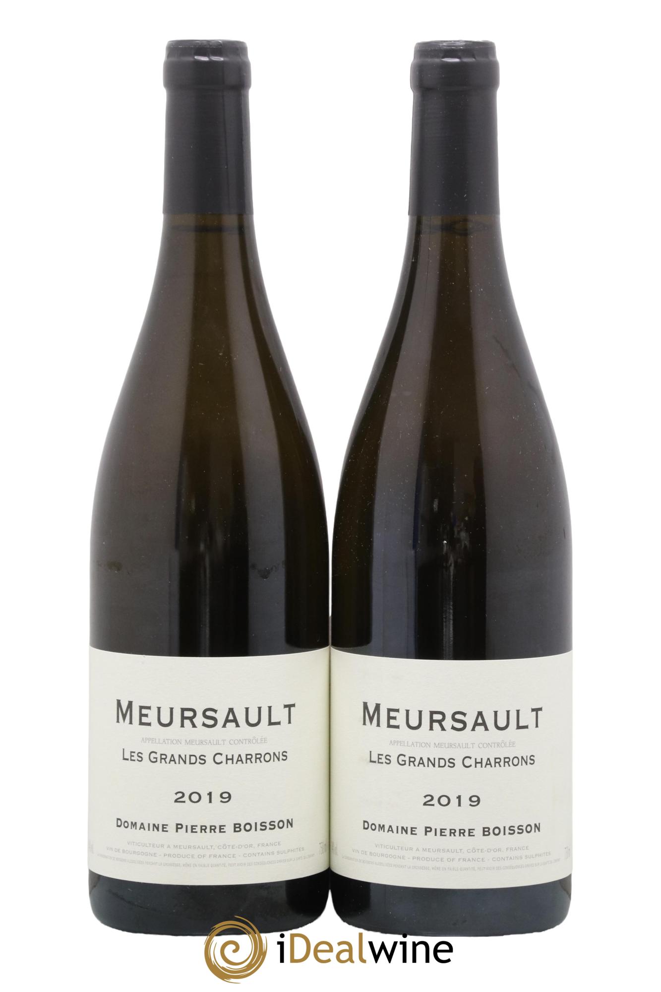 Meursault Les Grands Charrons Pierre Boisson (Domaine) 2019 - Lot de 2 bouteilles - 0