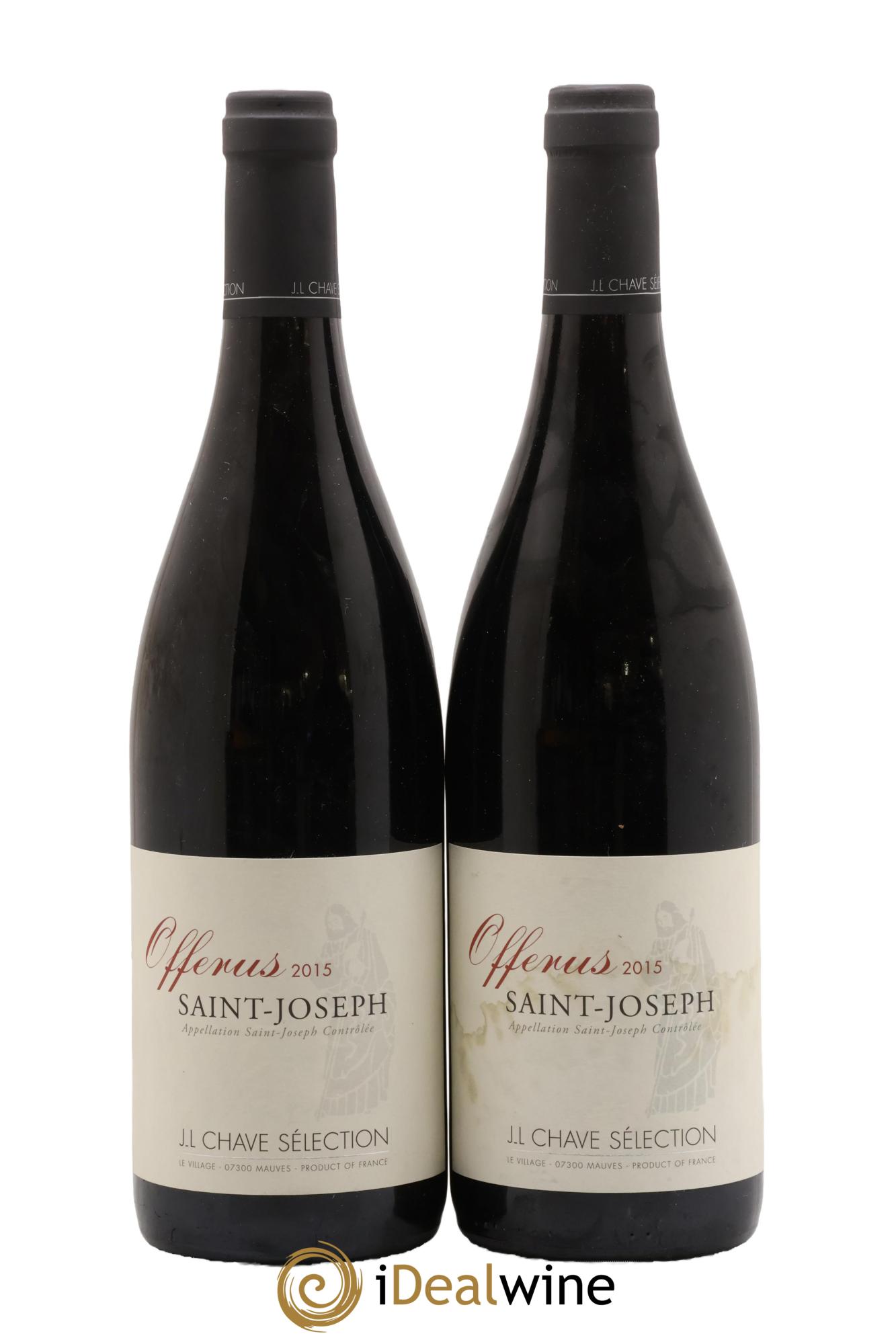 Saint-Joseph Offerus J-L. Chave Sélection 2015 - Posten von 2 Flaschen - 0