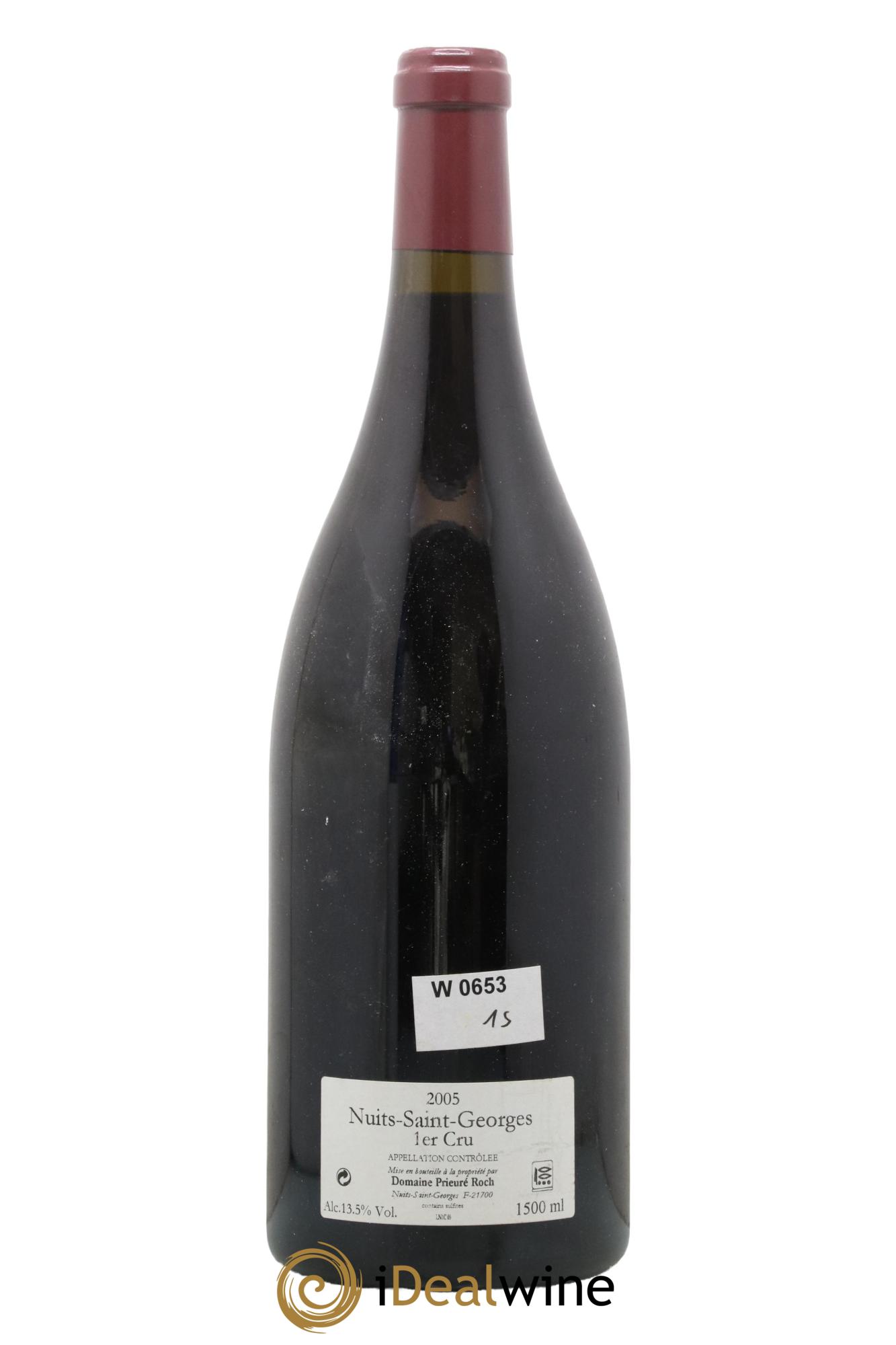 Nuits-Saint-Georges 1er Cru Prieuré Roch 2005 - Lot de 1 magnum - 1