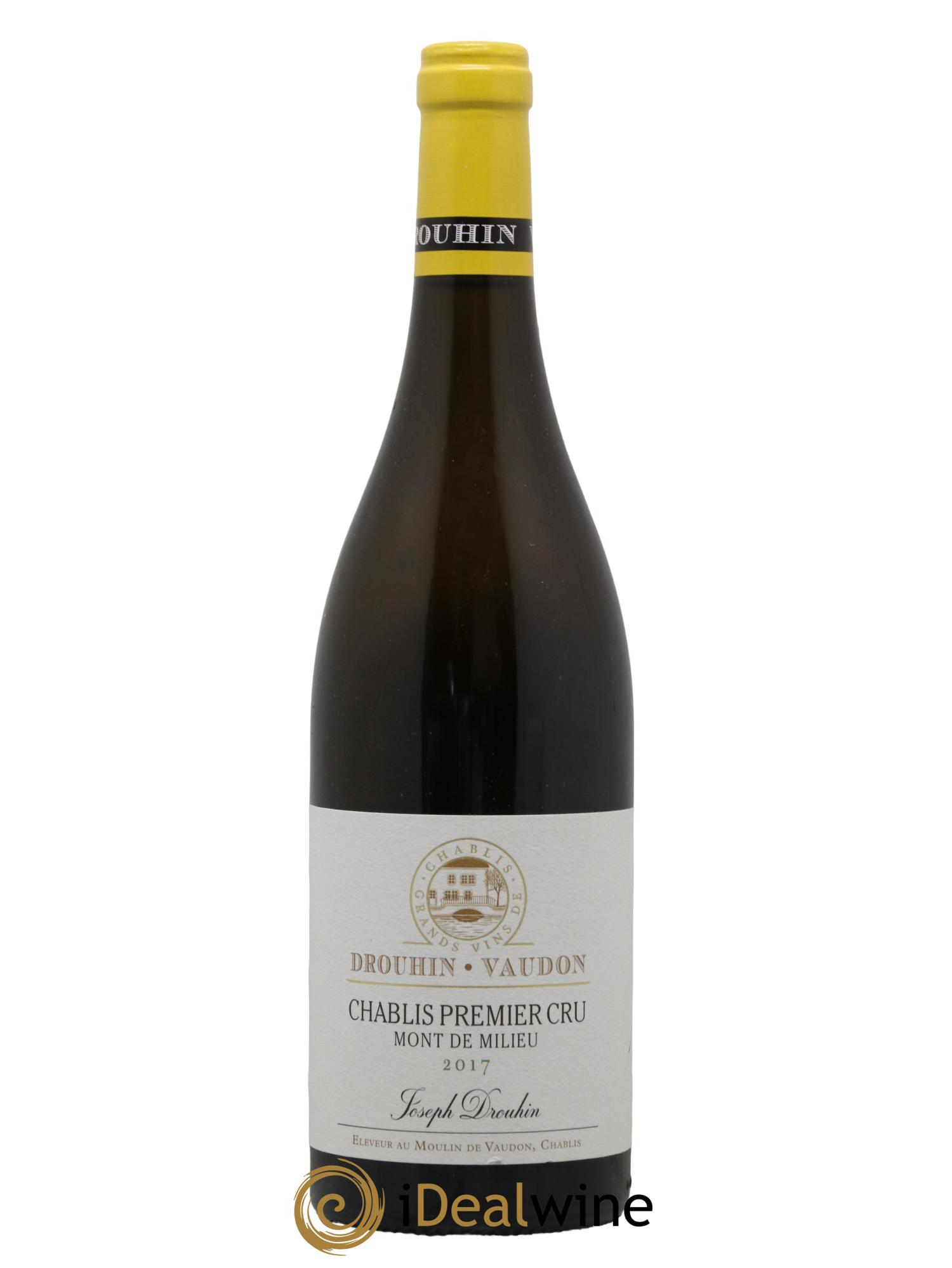 Chablis 1er Cru Mont de Milieu Drouhin-Vaudon (Domaine) 2017 - Lot de 1 bouteille - 0