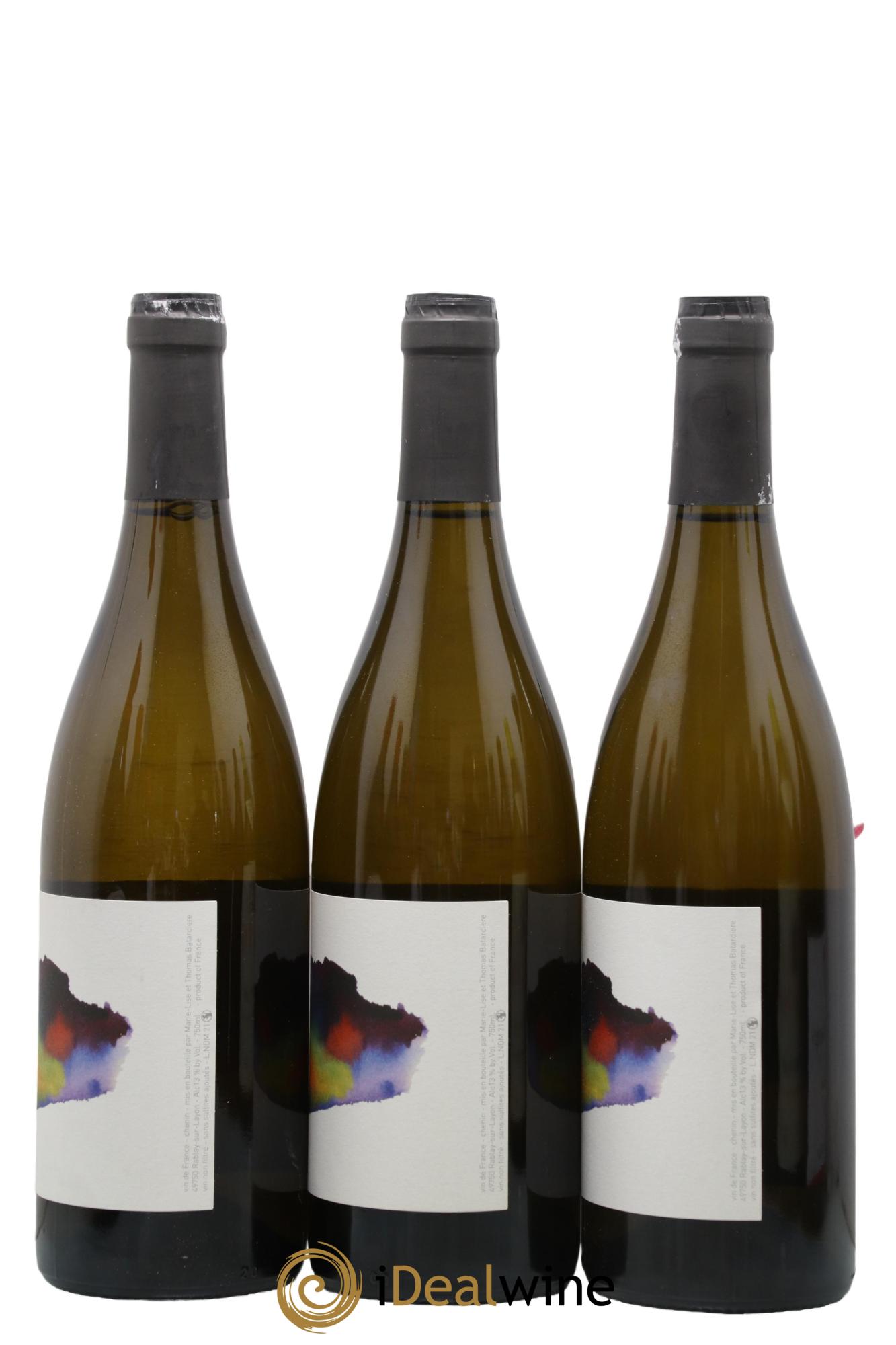 Vin de France Les Noëls de Montbenault Thomas Batardière 2021 - Lotto di 3 bottiglie - 2