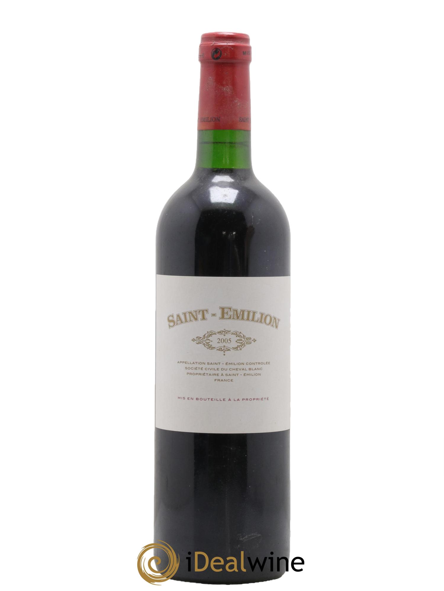 Saint-Émilion Saint Emilion de Cheval Blanc 2005 - Lot de 1 bouteille - 0