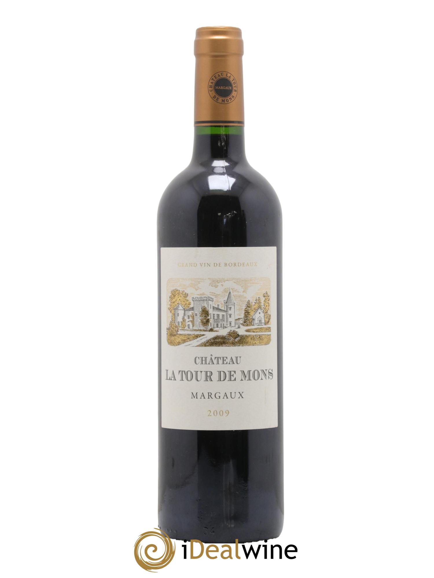 Château la Tour de Mons Cru Bourgeois 2009 - Posten von 1 Flasche - 0