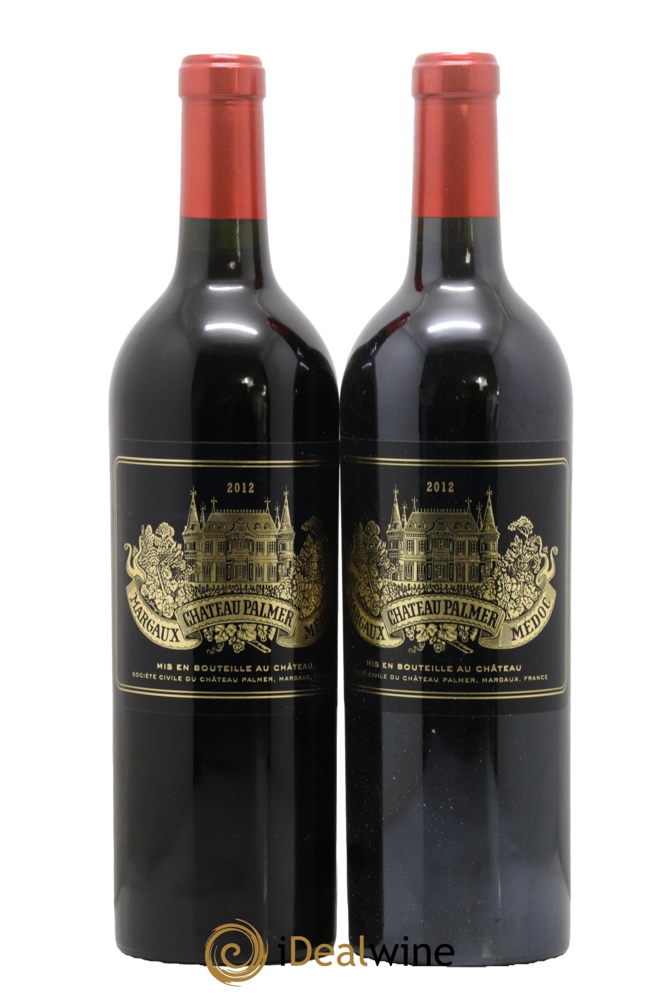 Château Palmer 3ème Grand Cru Classé 2012 - Lot de 2 bouteilles - 0