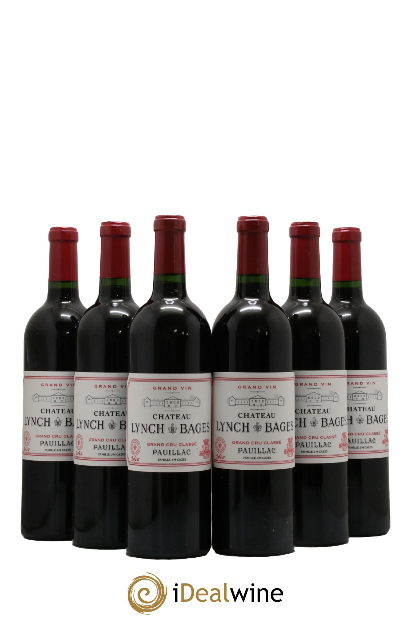Château Lynch Bages 5ème Grand Cru Classé 2020 - Lot de 6 bouteilles - 0