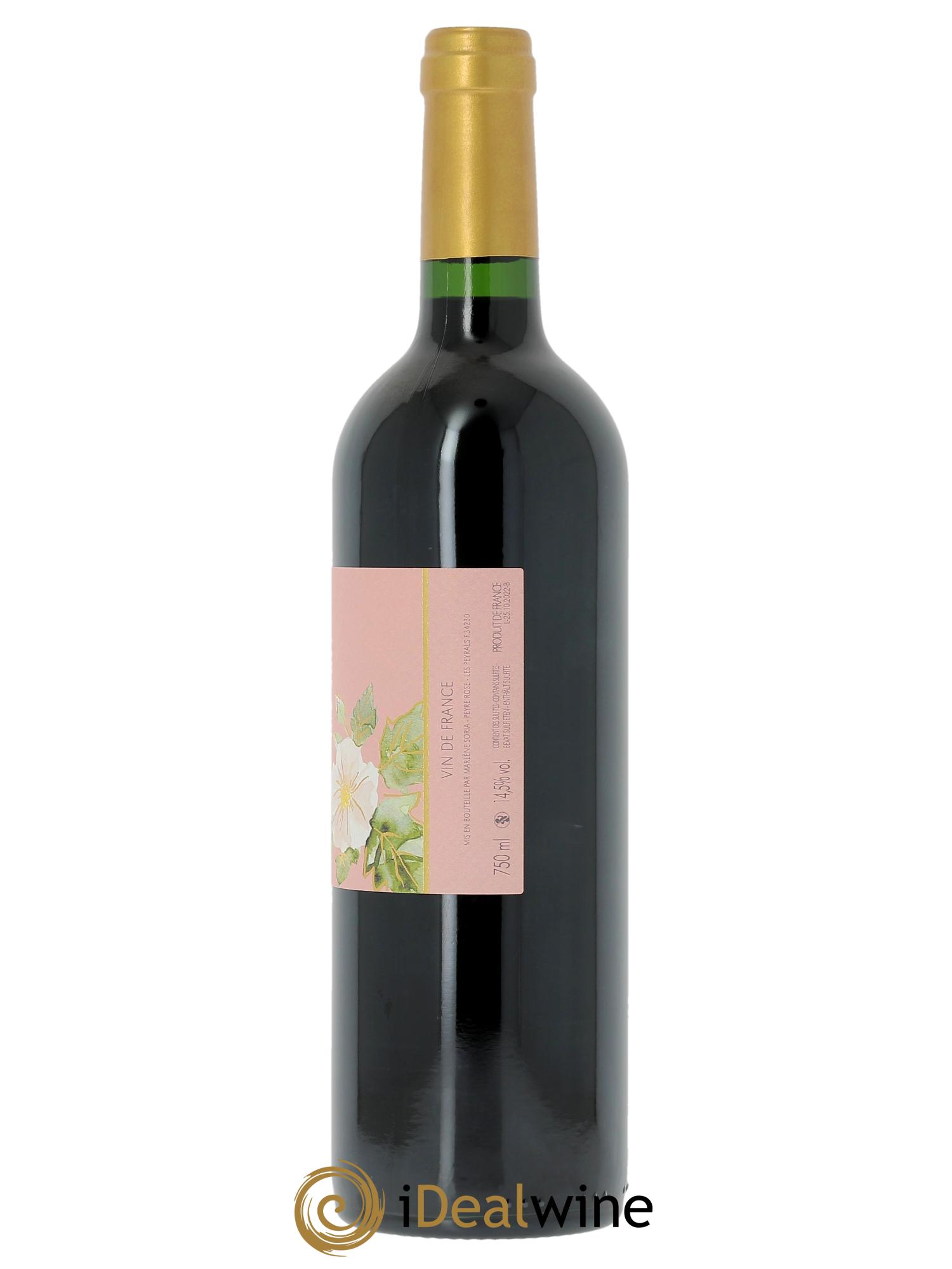 Vin de France (anciennement Coteaux du Languedoc) Domaine Peyre Rose Les Cistes Marlène Soria  2015 - Lot of 1 bottle - 1
