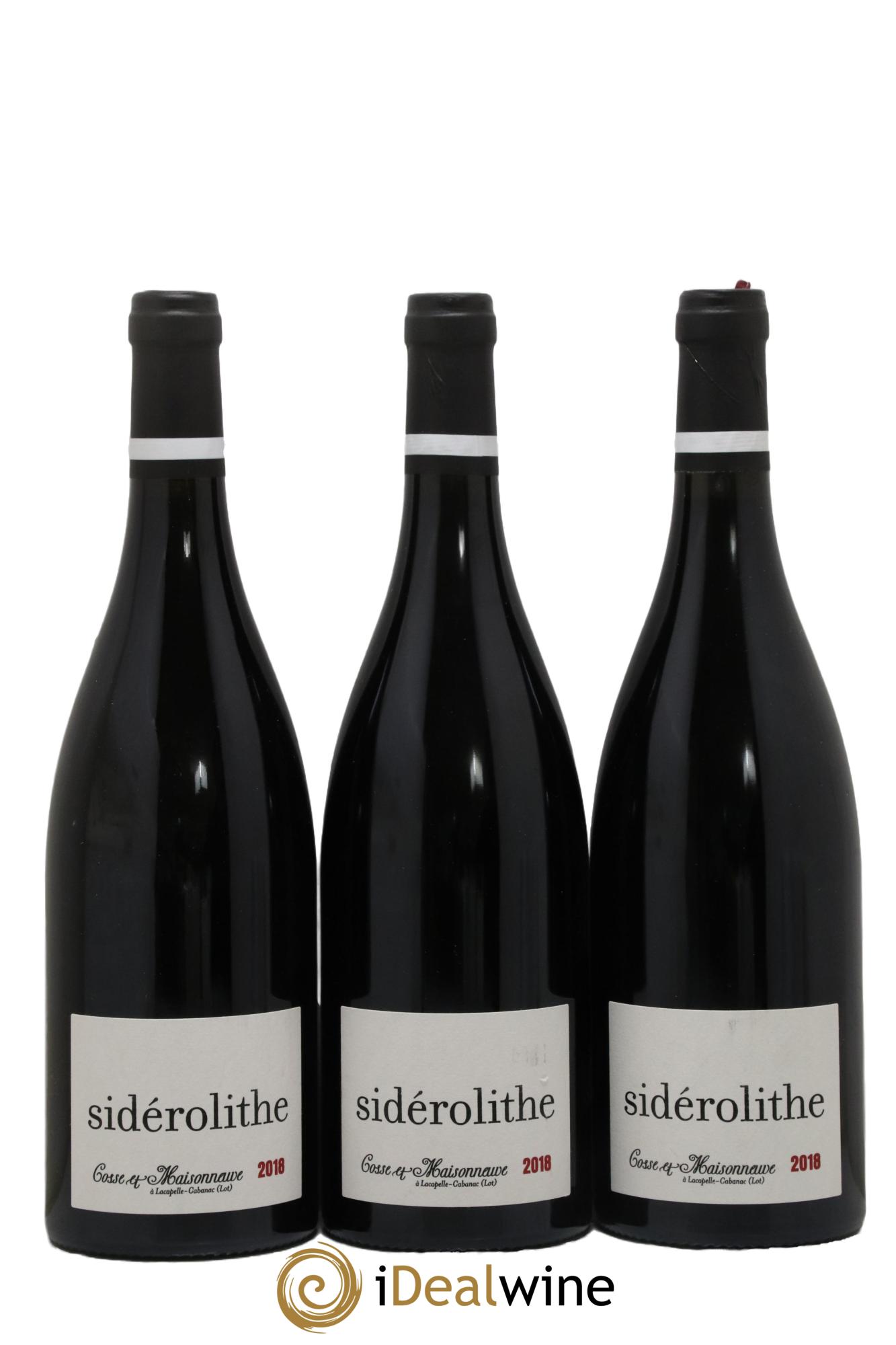 Vin de France Siderolithe Cosse-Maisonneuve (Domaine) 2018 - Lot de 3 bouteilles - 0
