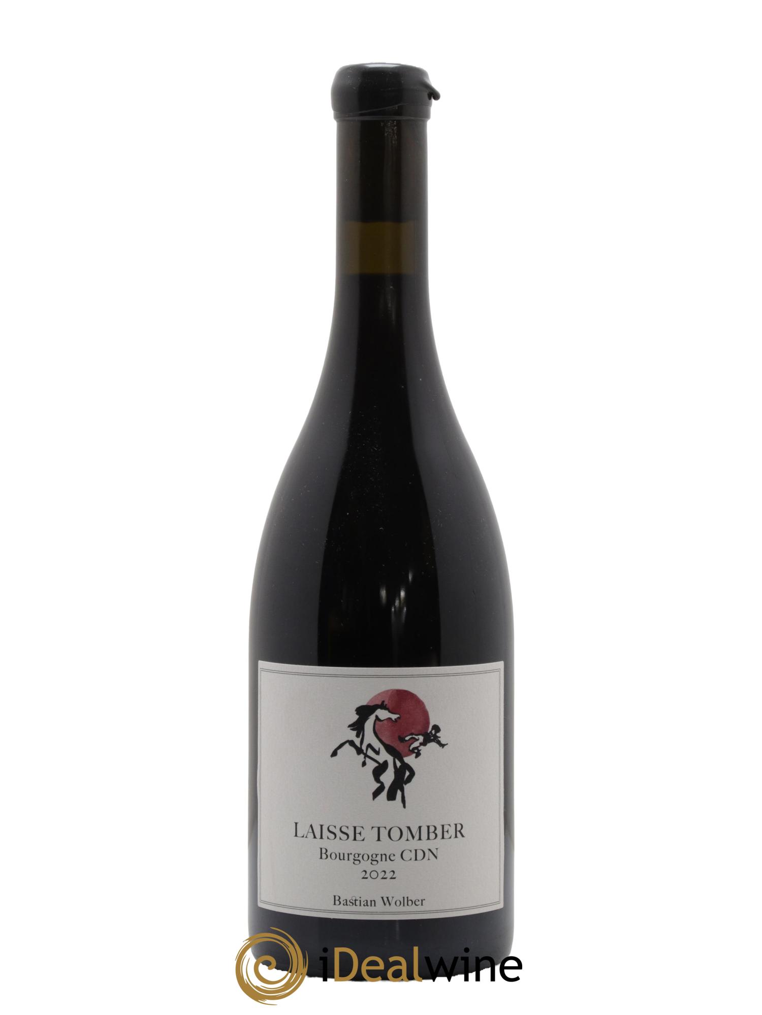 Bourgogne CDN Laisse Tomber Bastien Wolber 2022 - Lot de 1 bouteille - 0