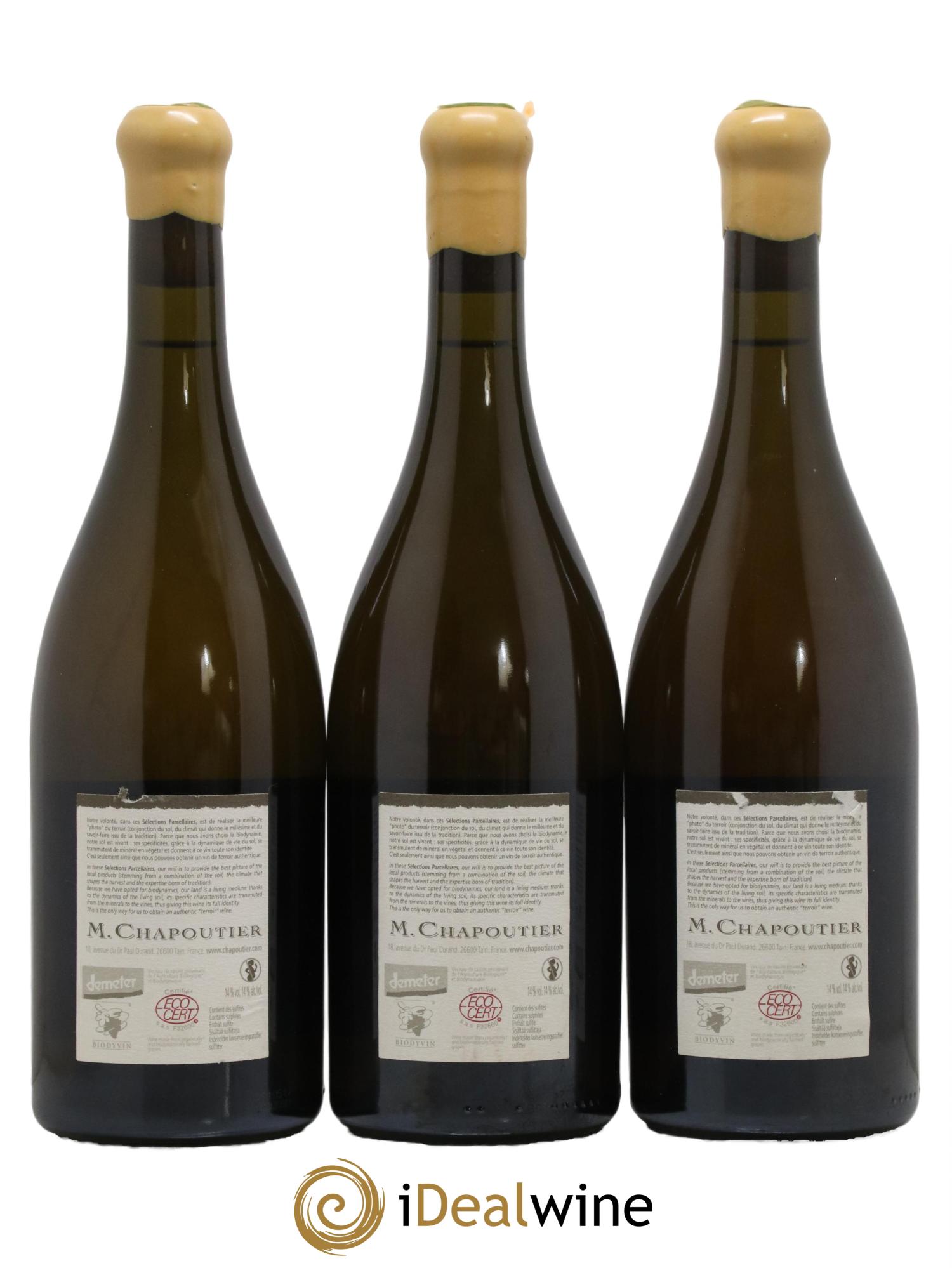 Hermitage Ermitage l'Ermite Chapoutier 2007 - Lot de 3 bouteilles - 1