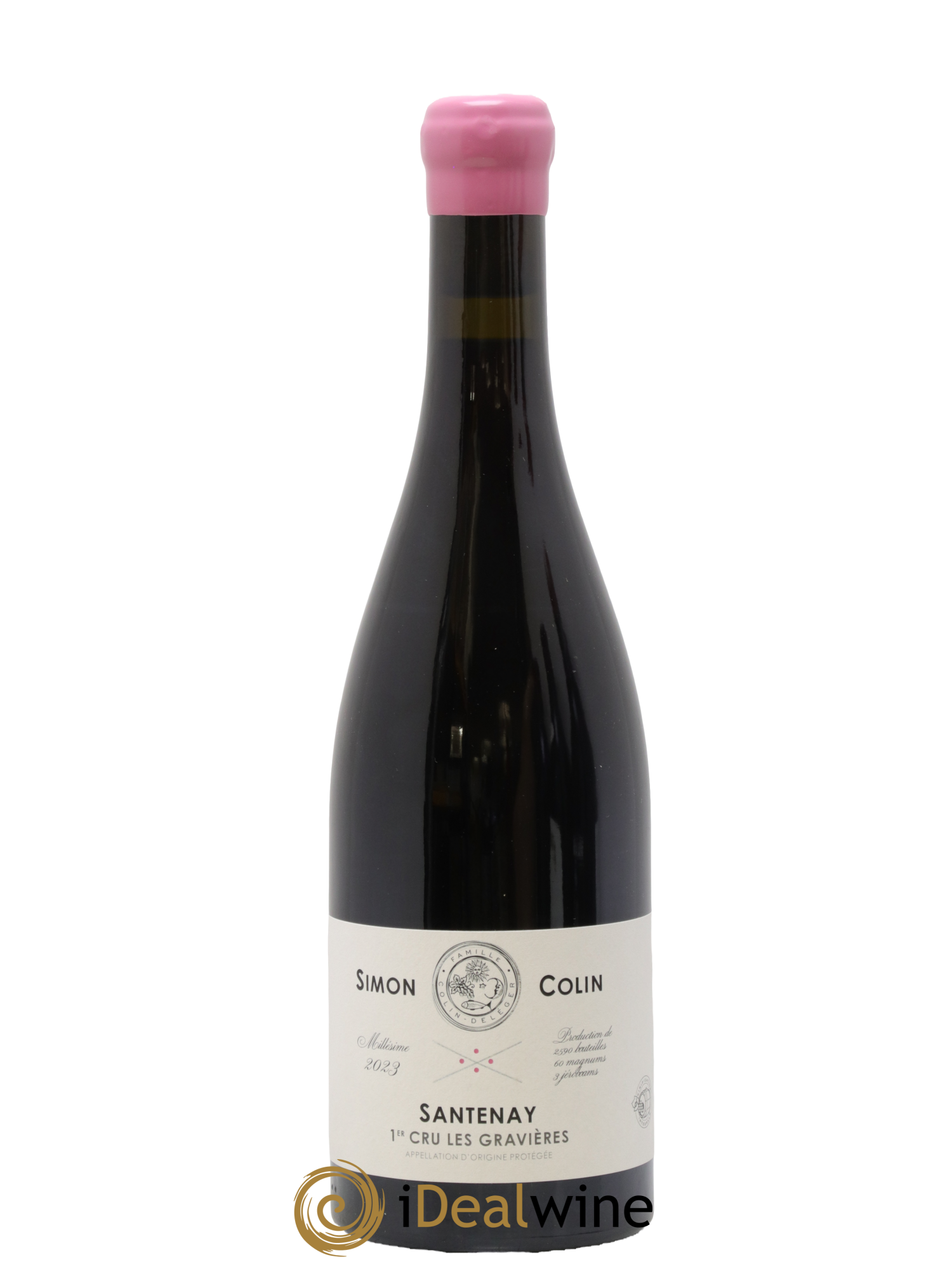 Santenay 1er Cru Les Gravières Simon Colin 2023 - Lot de 1 bouteille - 0