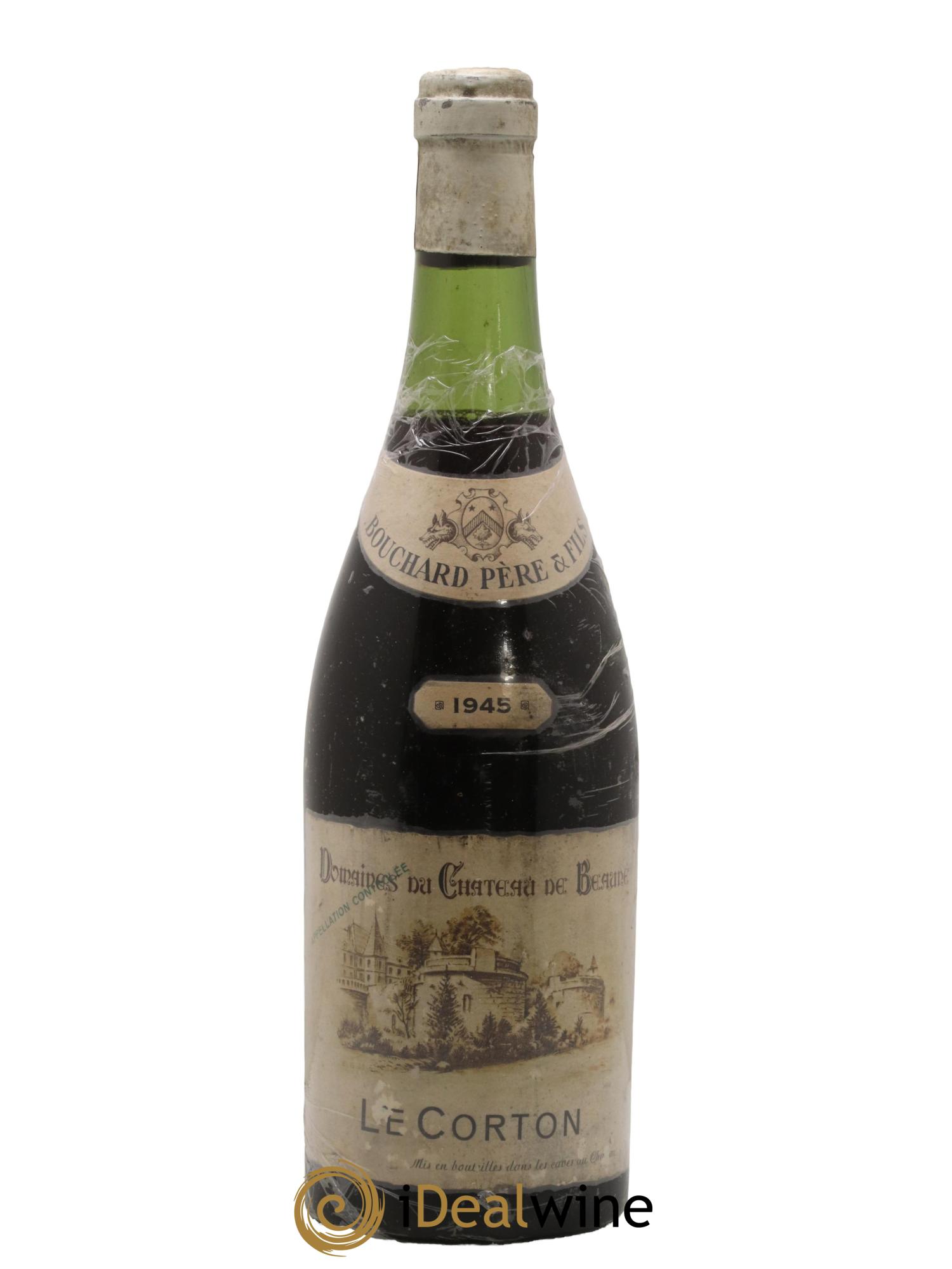 Corton Grand Cru Le Corton Bouchard Père & Fils 1945 - Lot de 1 bouteille - 0
