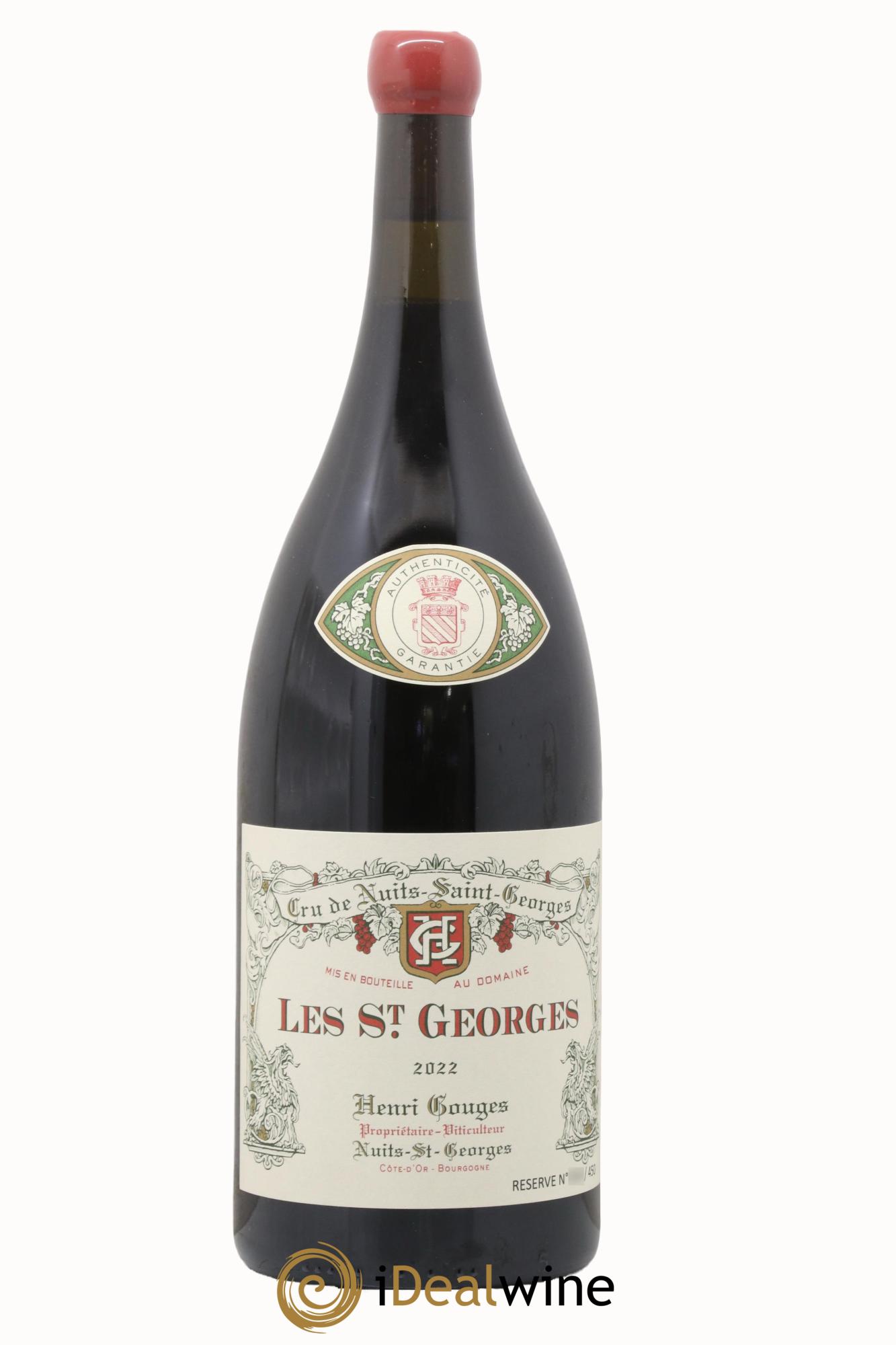 Nuits-Saint-Georges 1er Cru Les Saints Georges Henri Gouges  2022 - Lot de 1 magnum - 1