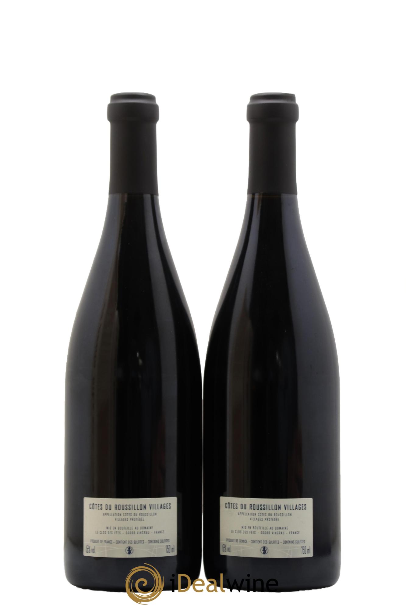 Côtes du Roussillon Villages Clos des Fées La Petite Sibérie Hervé Bizeul 2021 - Lot de 2 bouteilles - 2