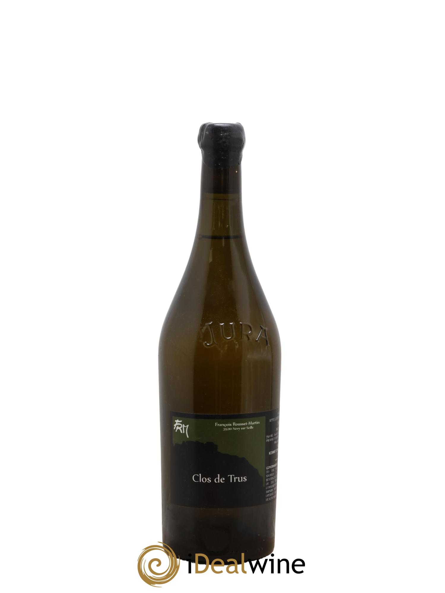 Côtes du Jura Savagnin Clos de Trus Domaine François Rousset-Martin 2015 - Lot de 1 bouteille - 0