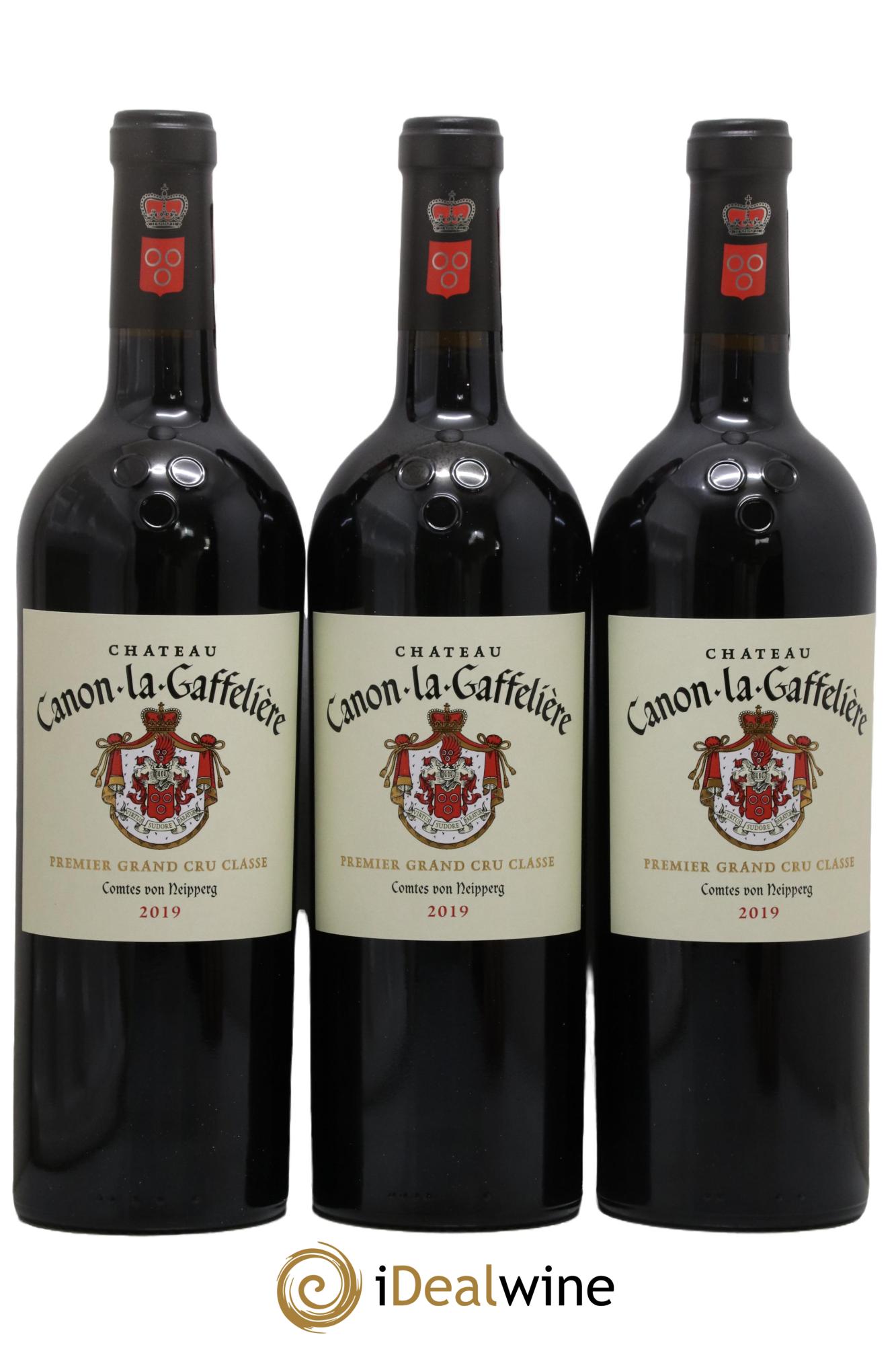 Château Canon la Gaffelière 1er Grand Cru Classé B 2019 - Lot of 3 bottles - 0