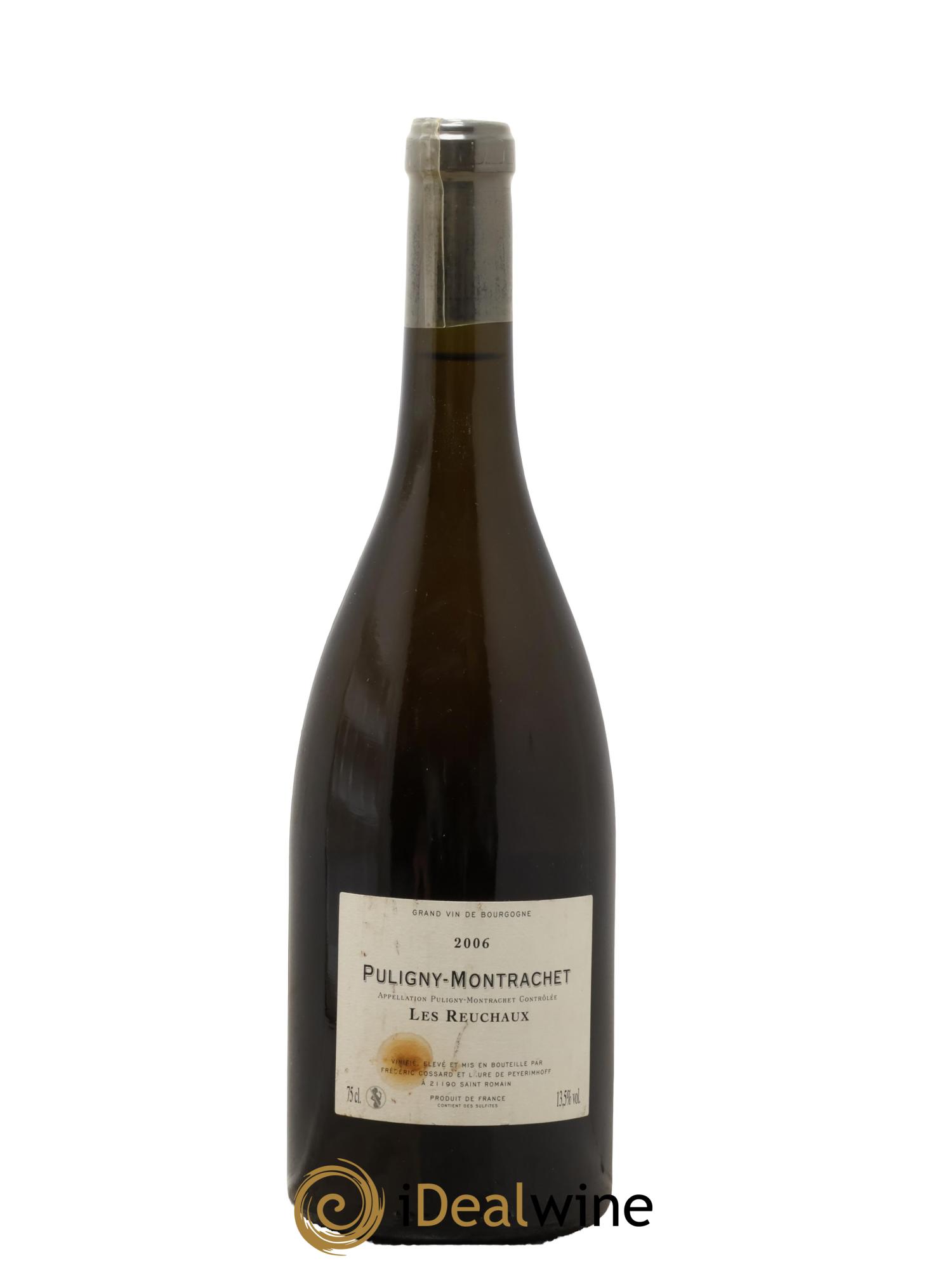 Puligny-Montrachet Les Reuchaux Domaine de Chassorney - Frédéric Cossard  2006 - Posten von 1 Flasche - 1